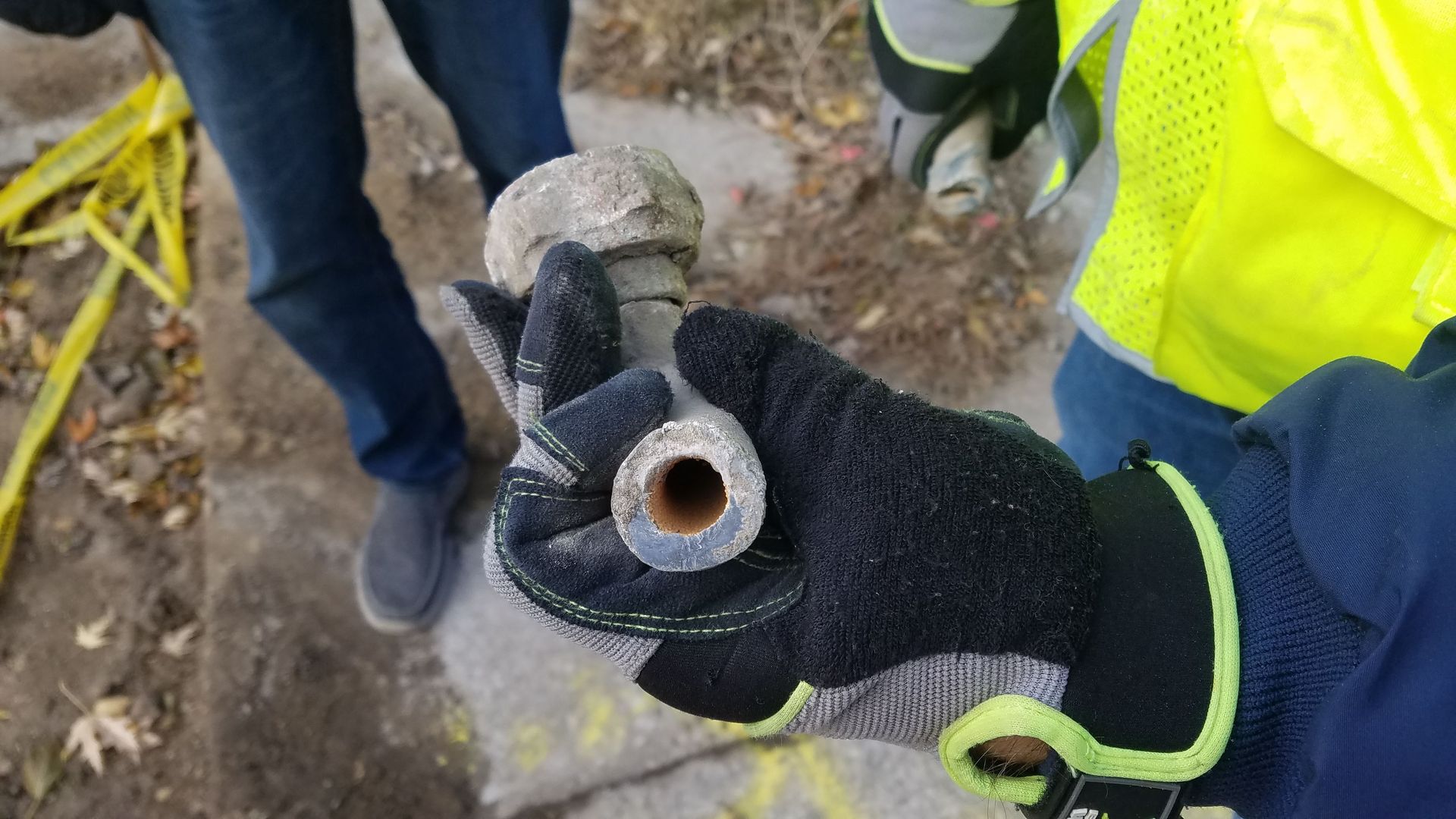 Lead pipe