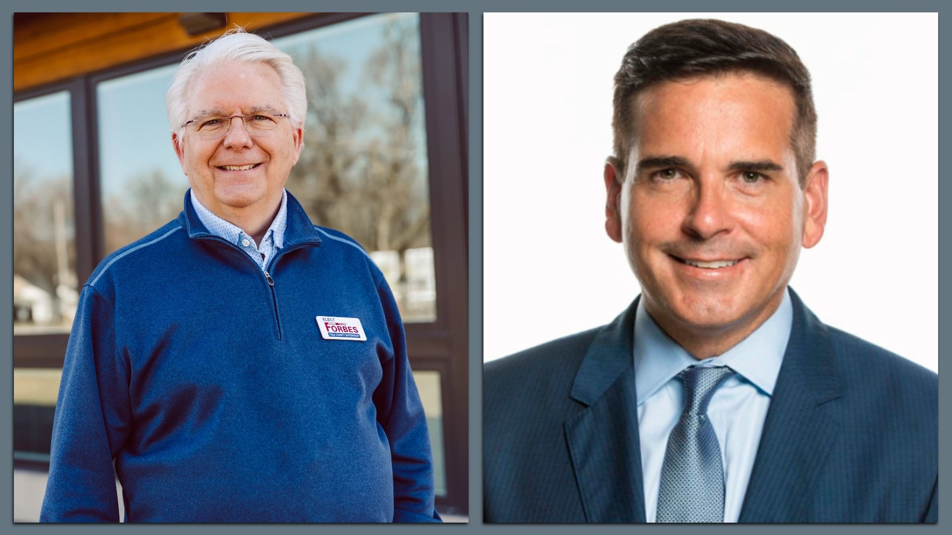 A photo of John Forbes and Matt McCoy.