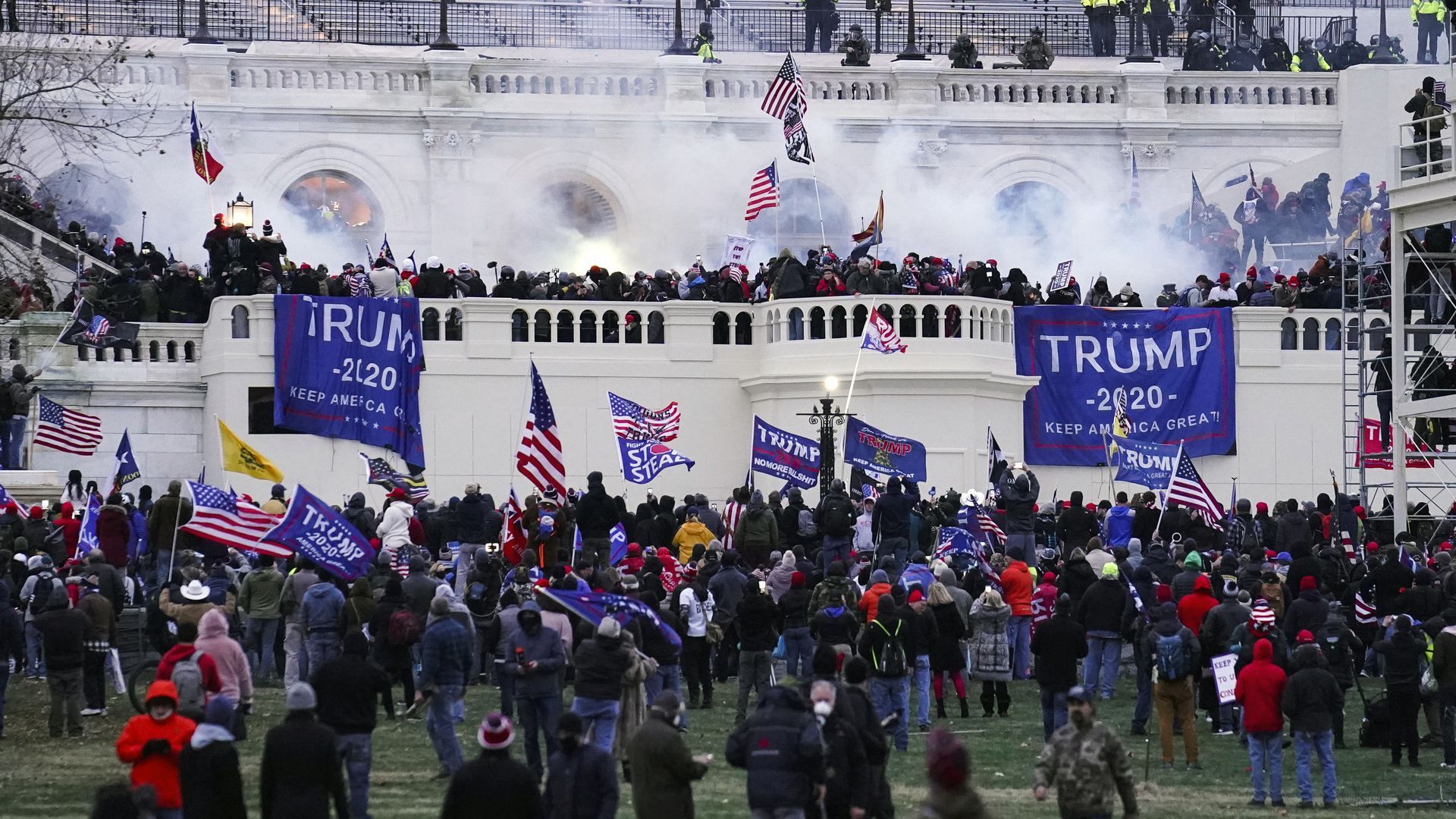 Trump supporters.