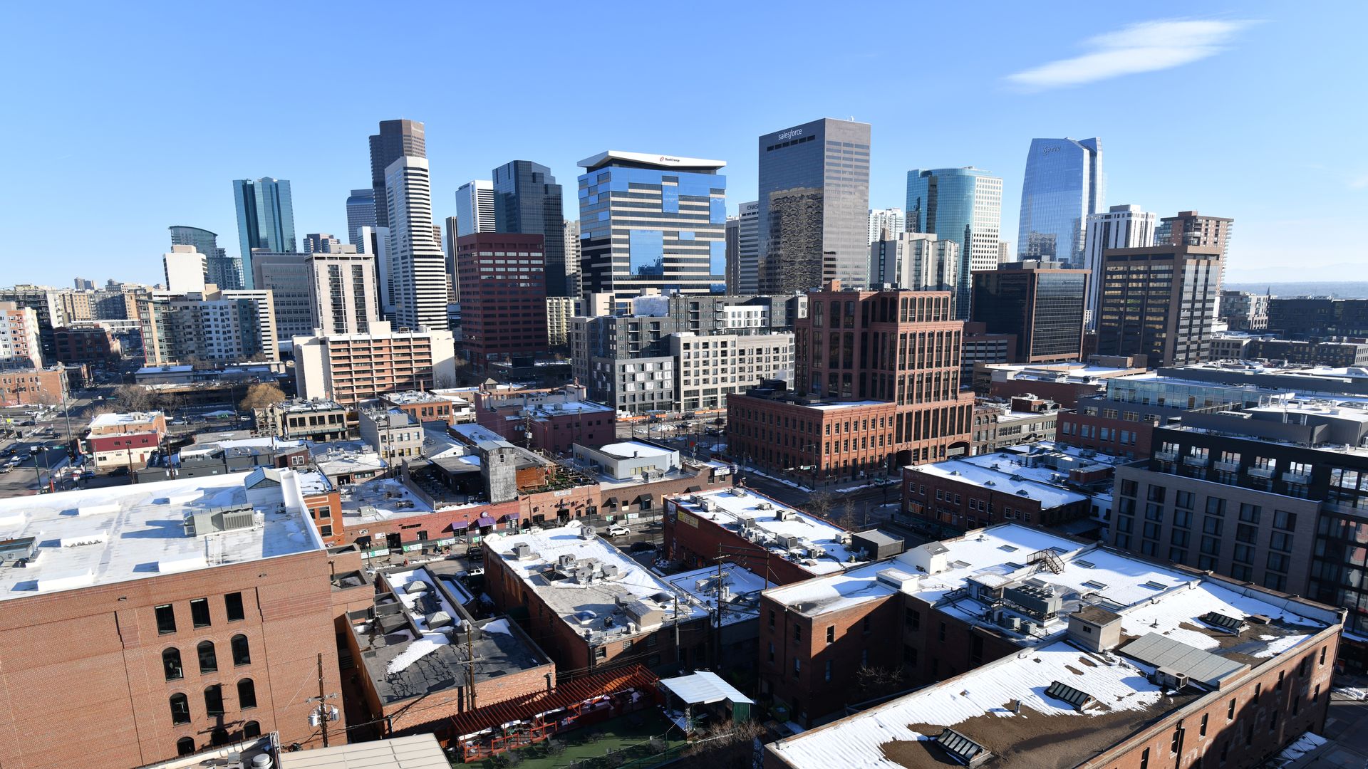 downtown denver skyline