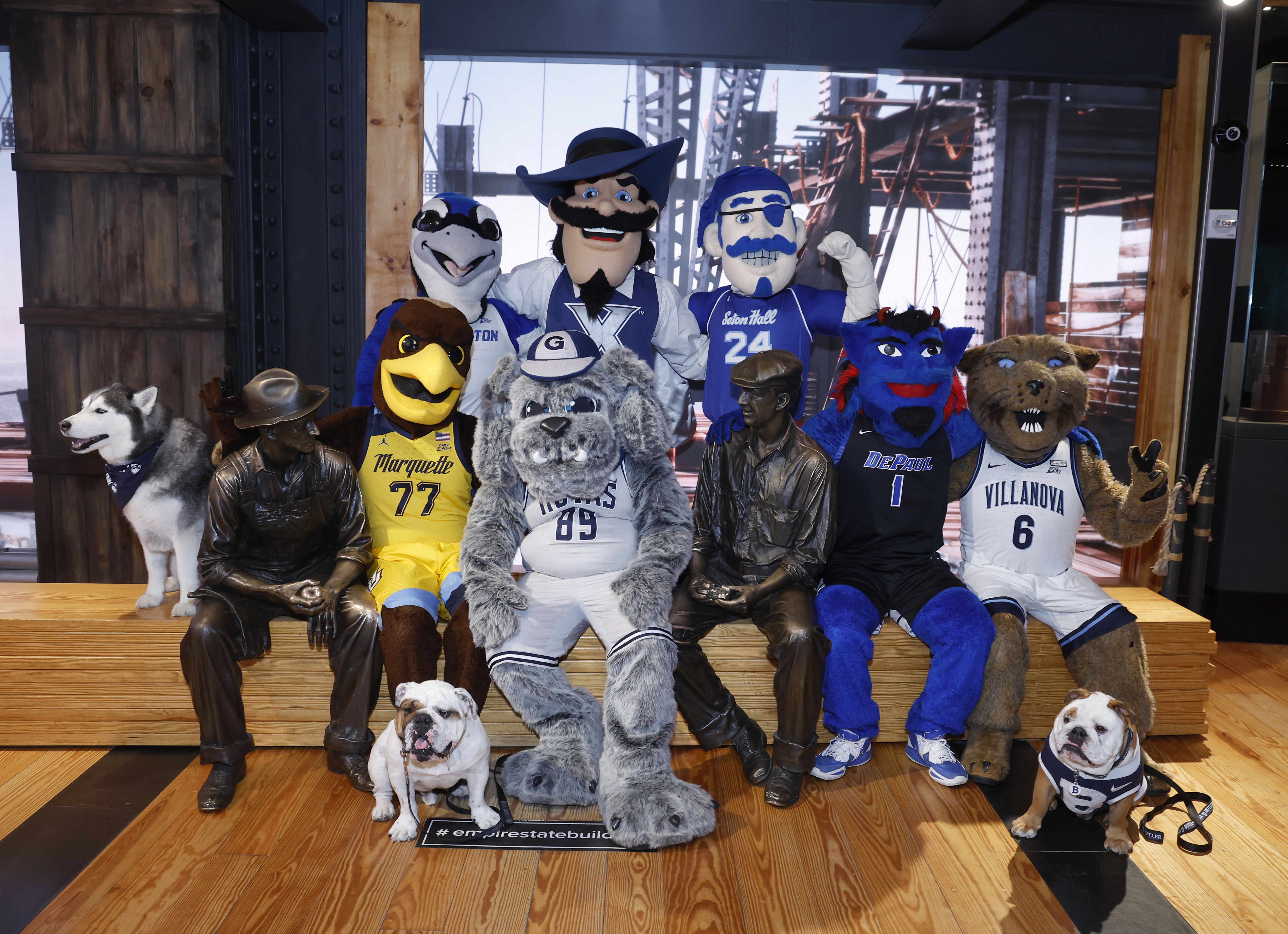 big east mascots