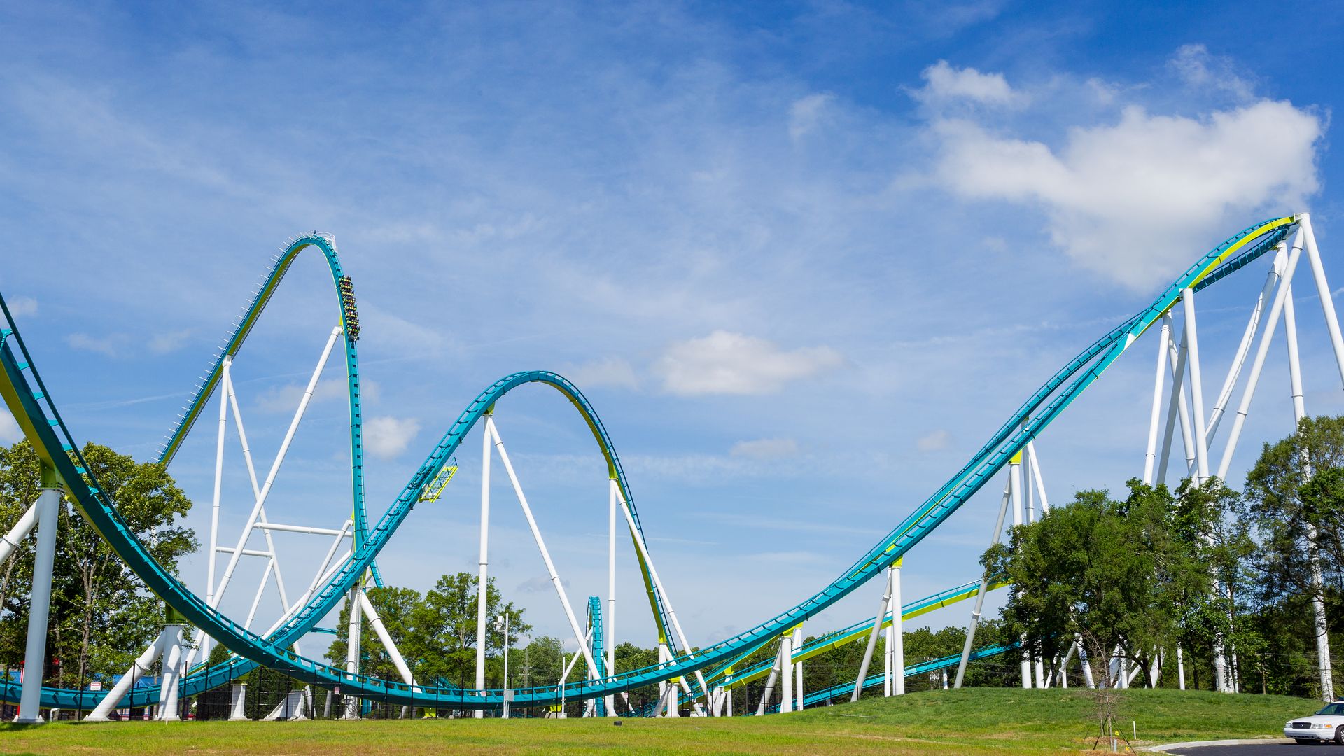 The Fury 325 rollercoaster at Carowinds. Photo courtesy of Carowinds