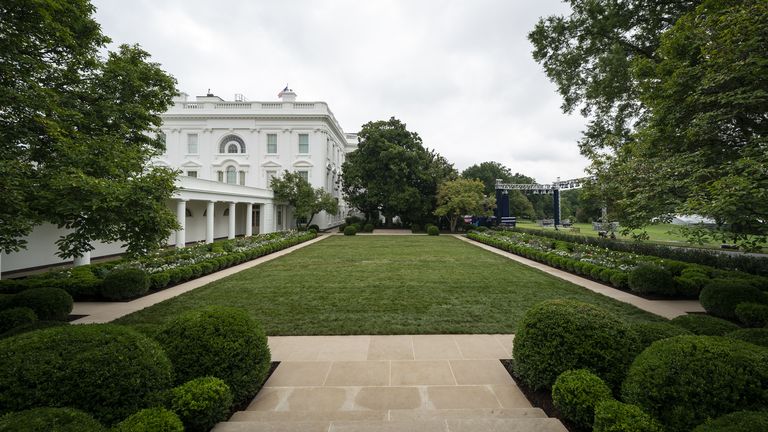 White House Debuts Redesigned Rose Garden   1598112582317 