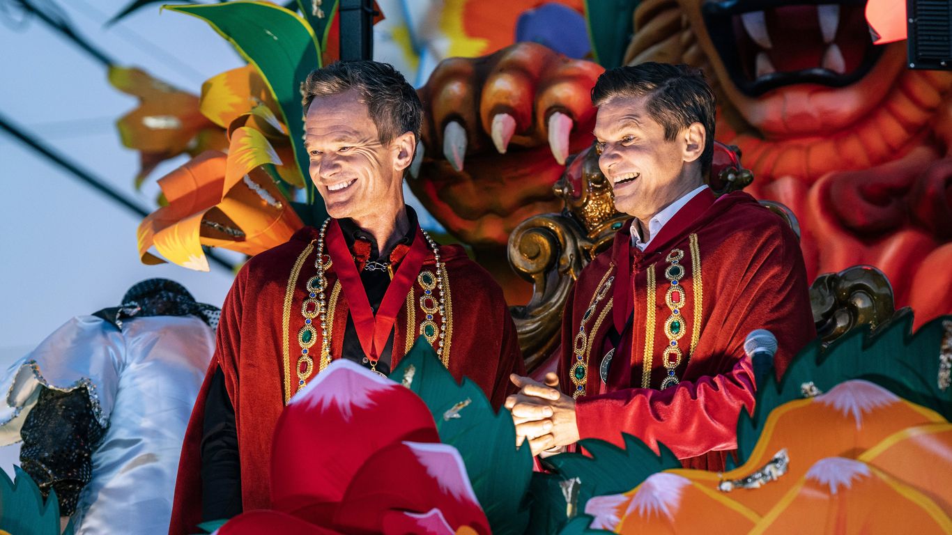 neil patrick harris mardi gras king