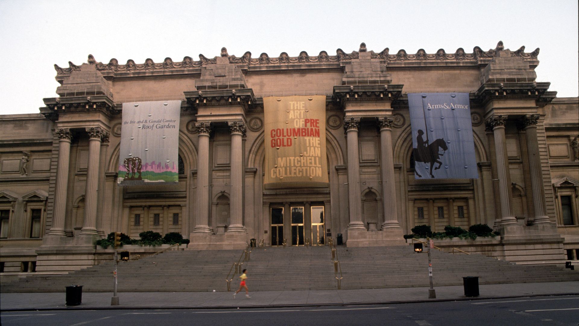 he Facade Of The Metropolitan Museum Of Art As Seen From Fifth Avenue In New York City. (Photo By Jonathan Elderfield/Getty Images)