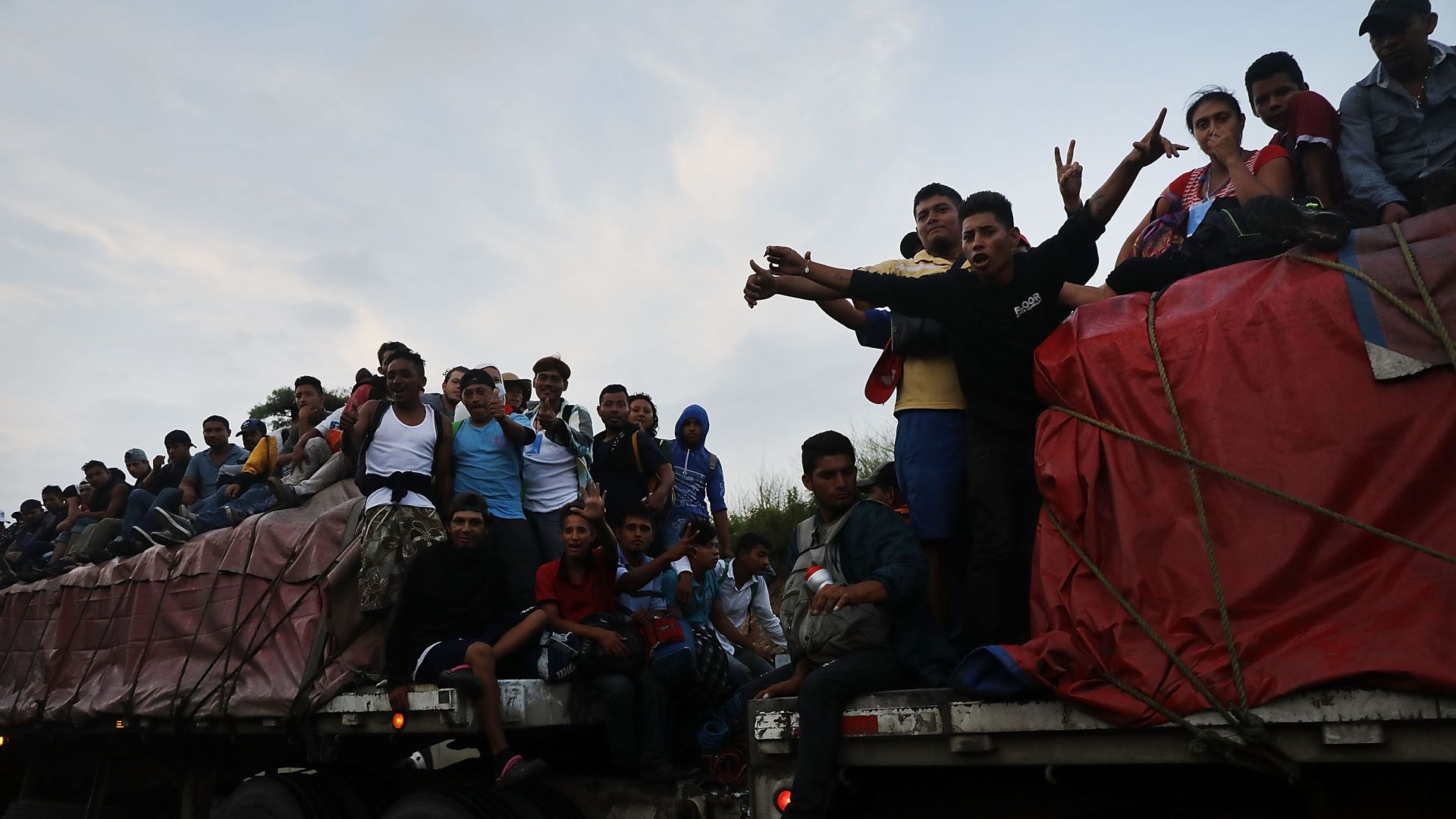 The migrant caravan