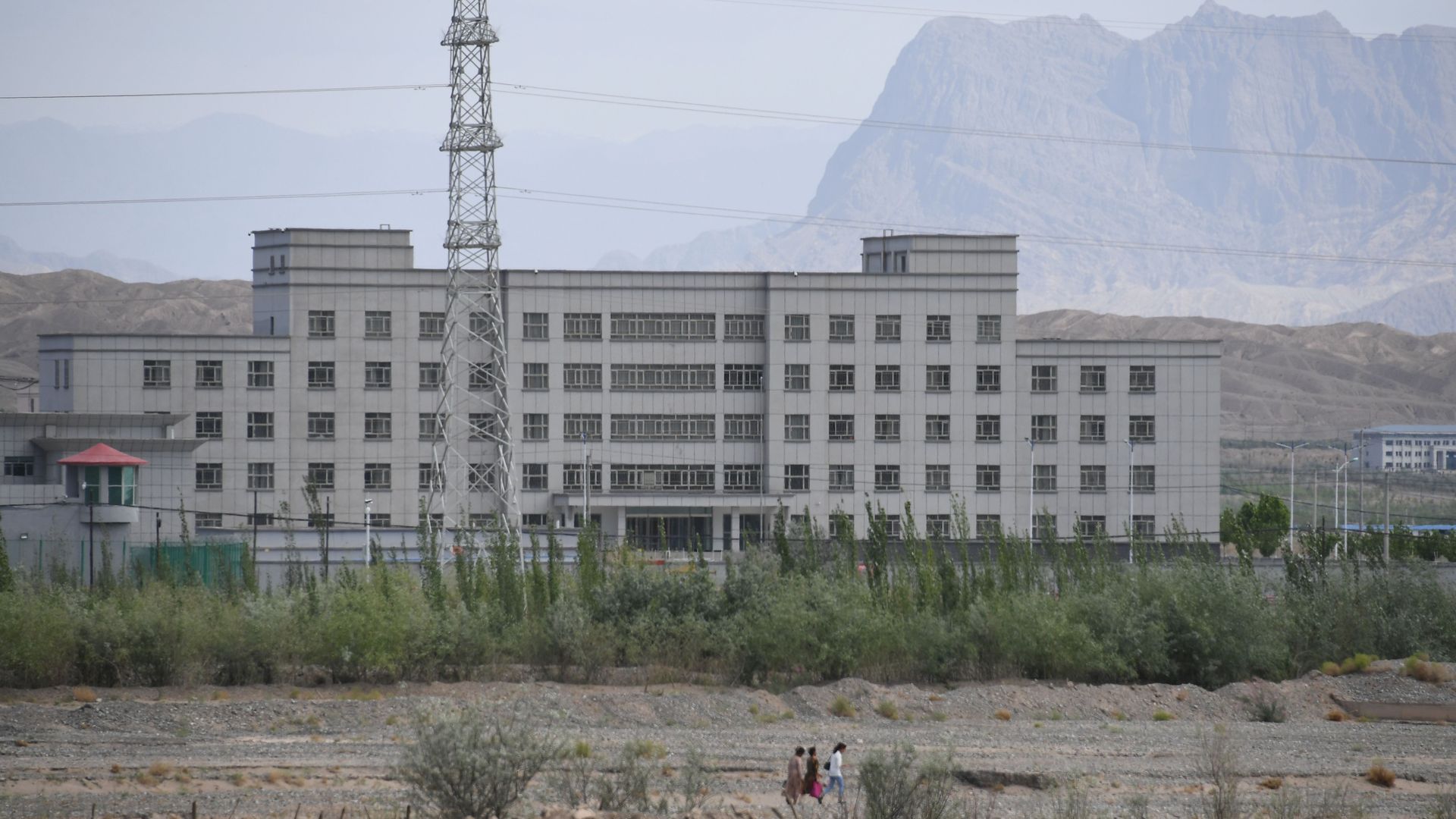 This photo taken on June 2, 2019 shows a facility believed to be a re-education camp where mostly Muslim ethnic minorities are detained, in Artux, north of Kashgar in China's western Xinjiang region. 
