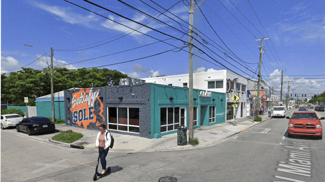 Wynwood street corner showing development between 2020 and 2025.