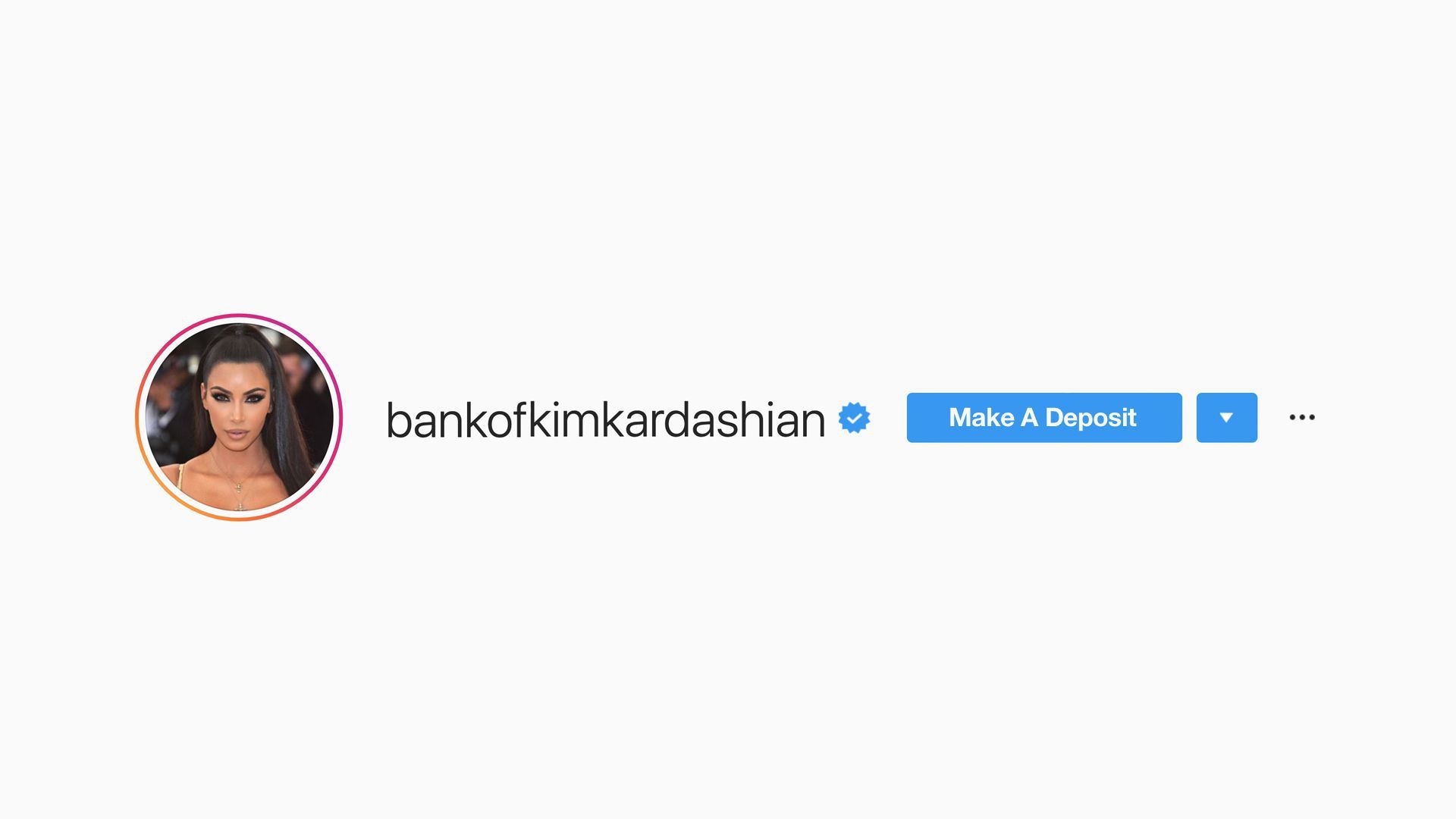 Illustration of the bankofkimkardashian