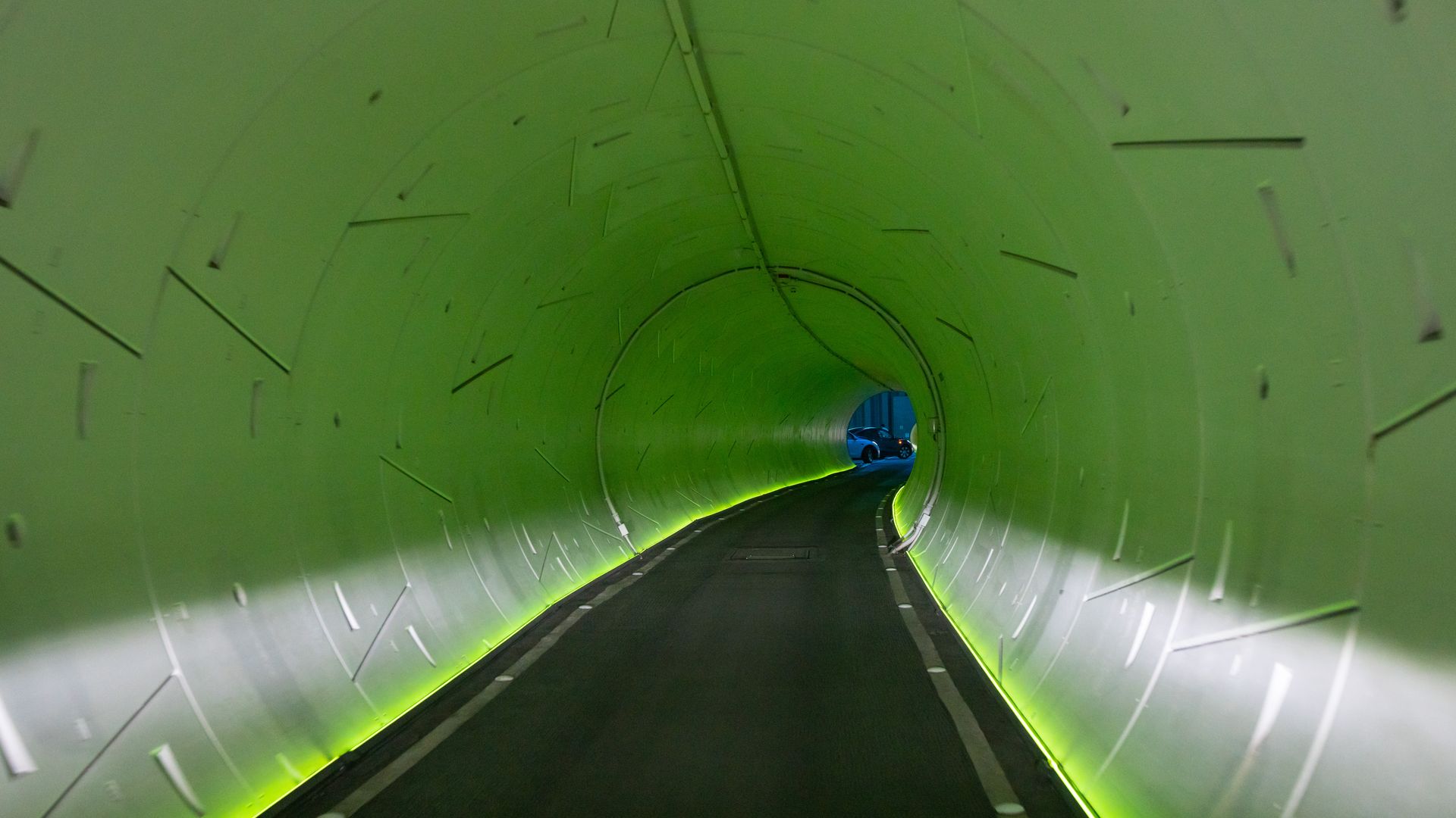 The Vegas Loop tunnel