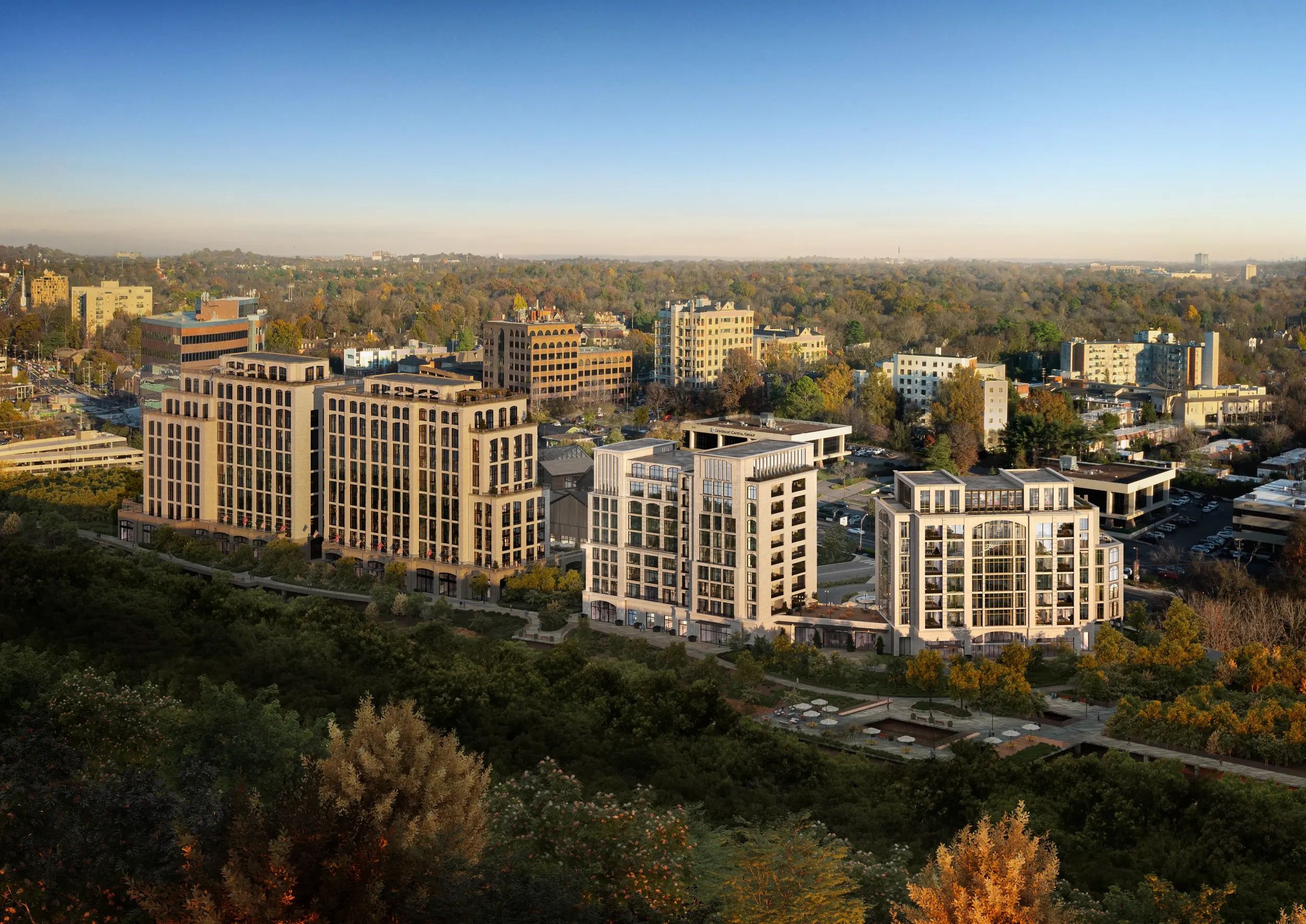 Updated Belle Meade Plaza renderings released - Axios Nashville