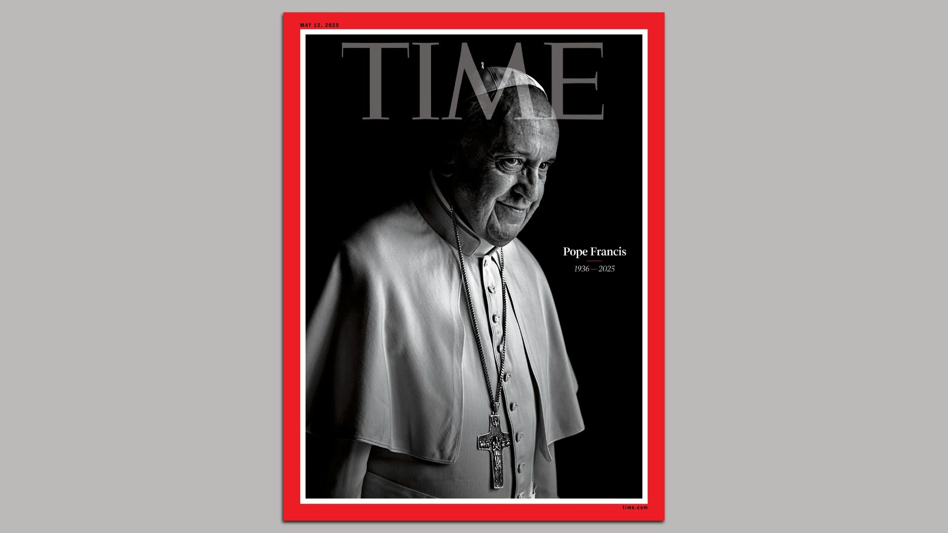 Pope Francis on the cover of TIME