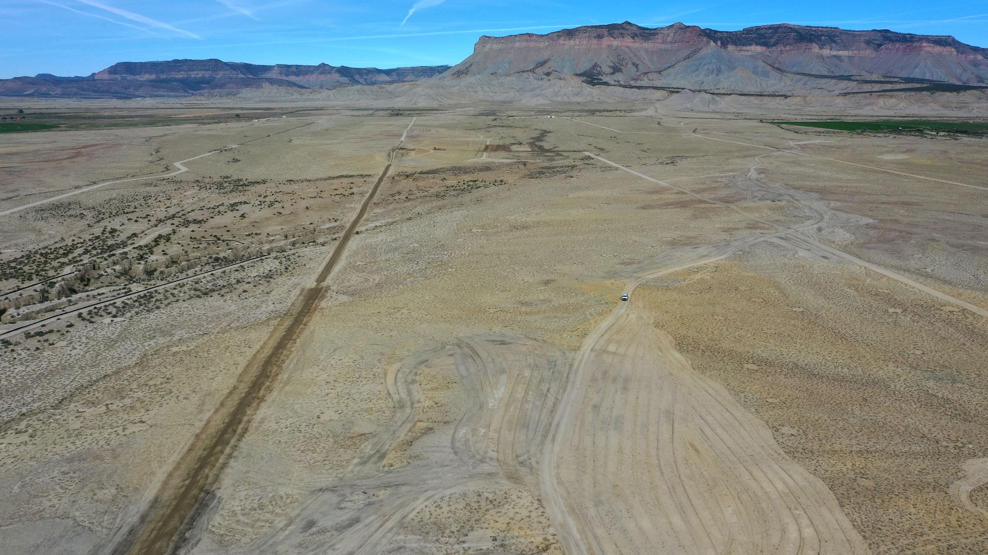 A plot of land in Emery County, Utah where the Green River Energy Center, a solar and storage project, will be built.