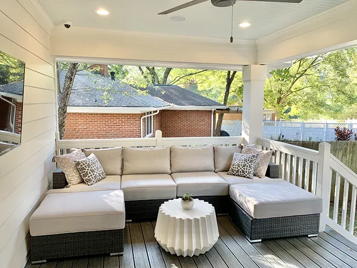 katie roche home tour patio