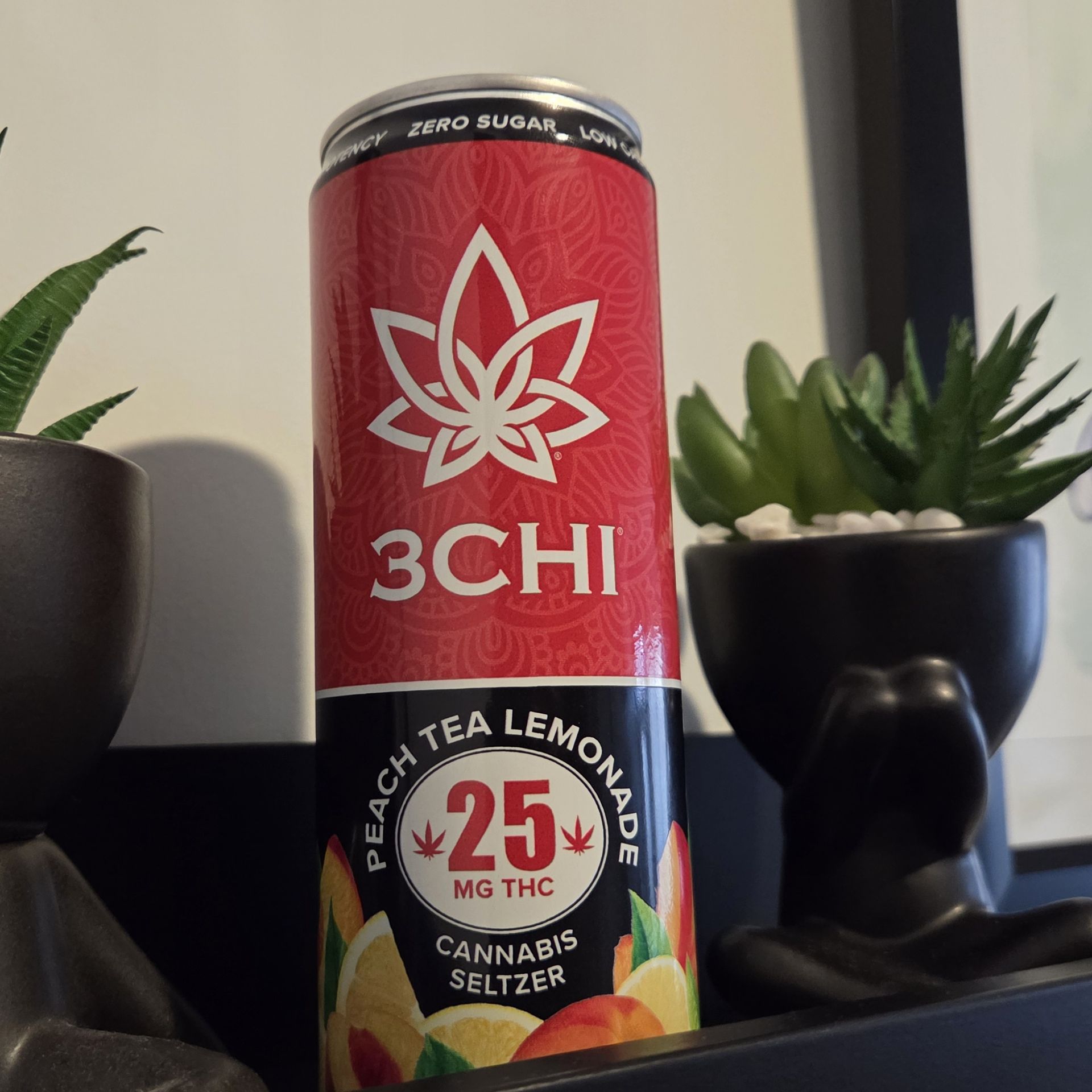 Getting centered with 3CHI's newest Delta-9 seltzer - Axios