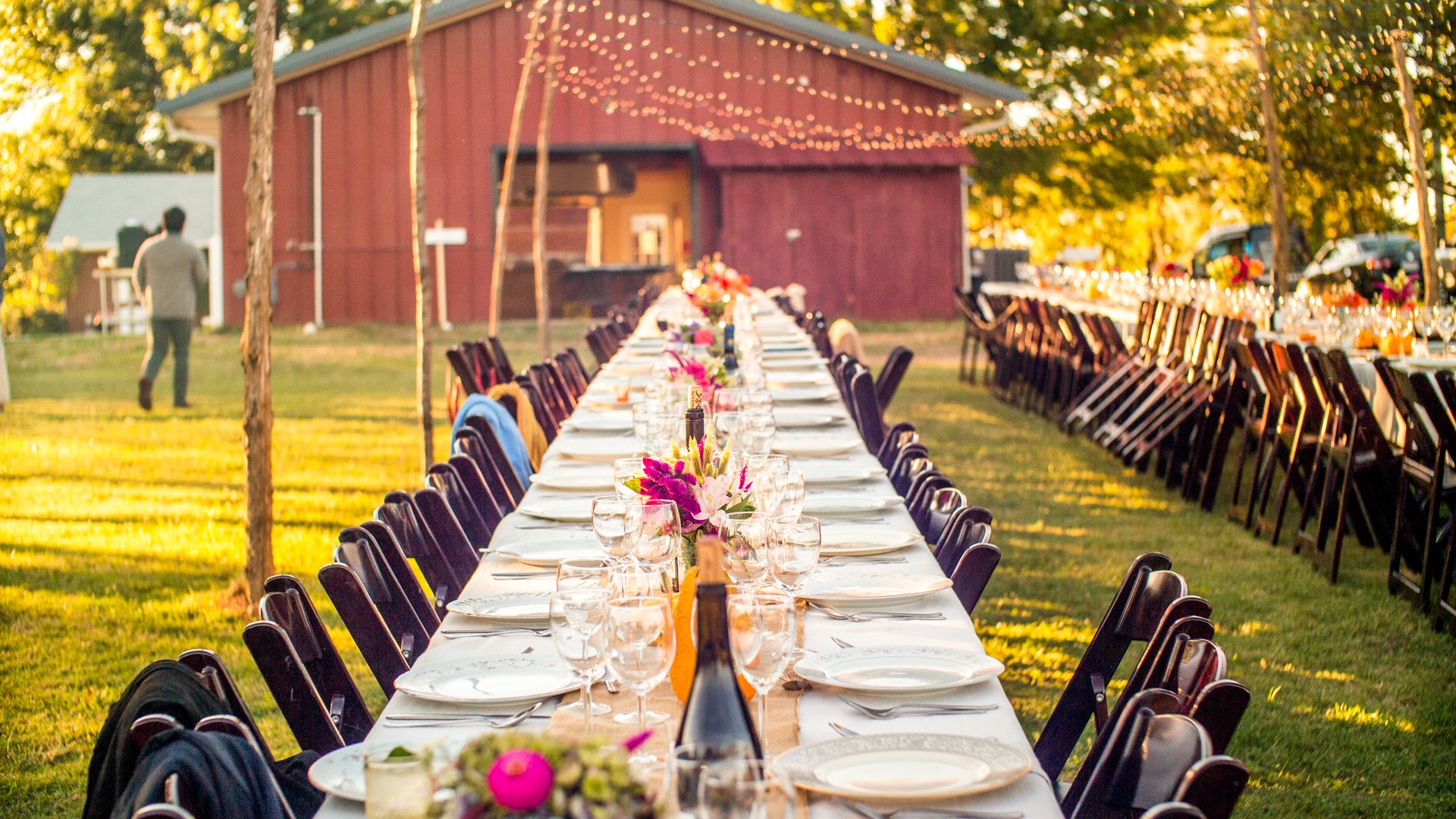 photo of table setup