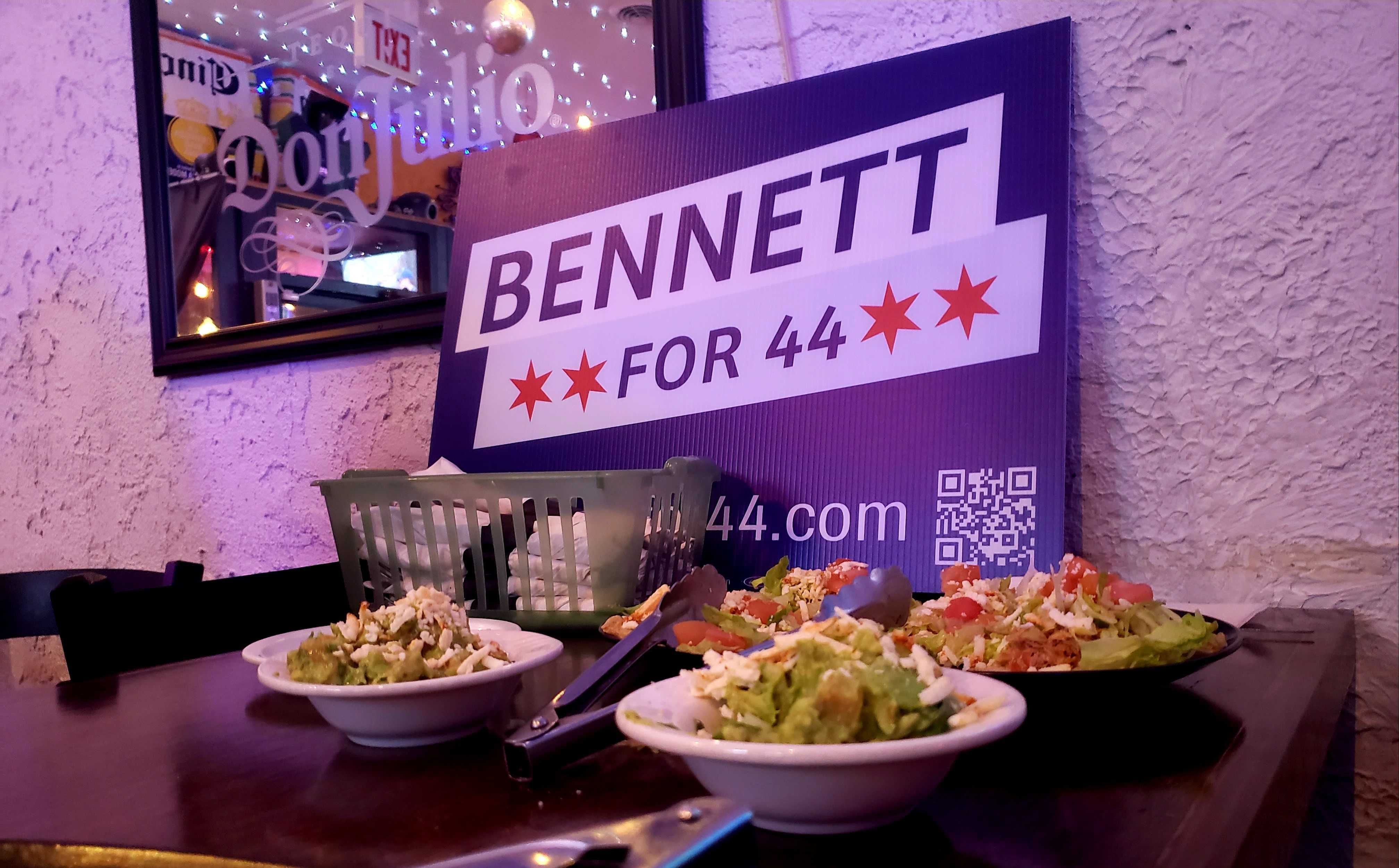 A photo of food on a table. 