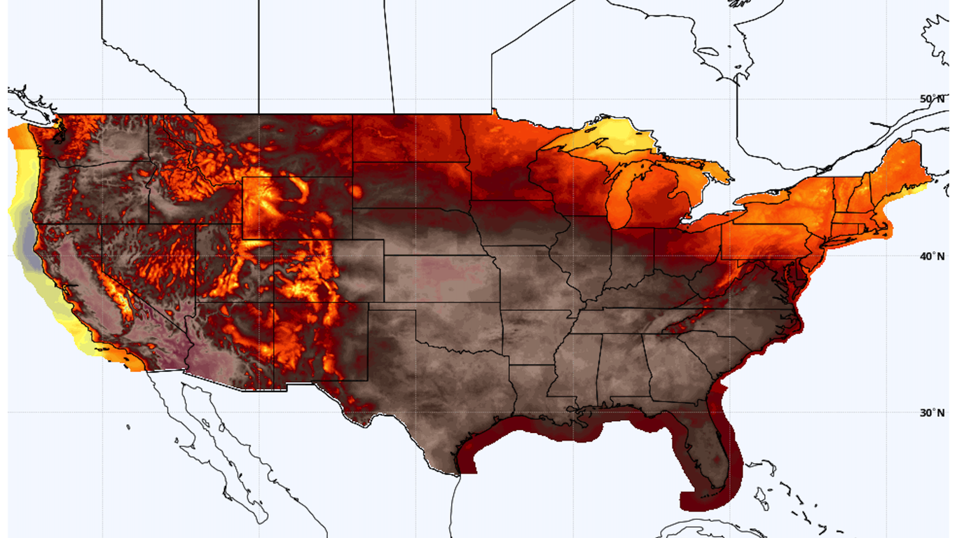 Sprawling heat dome sends temperatures soaring from Oregon to Louisiana
