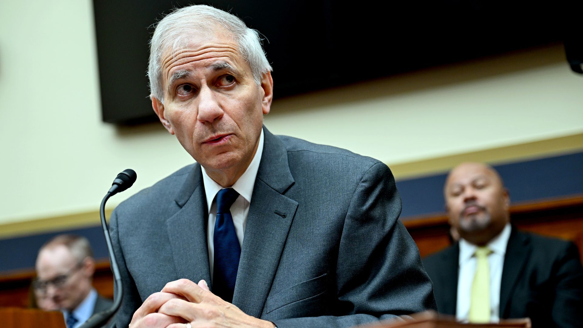 FDIC Chair Martin Gruenberg at a House Committee hearing.