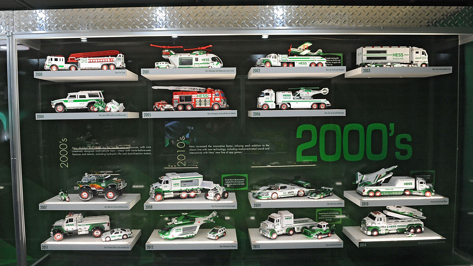 Hess toy trucks