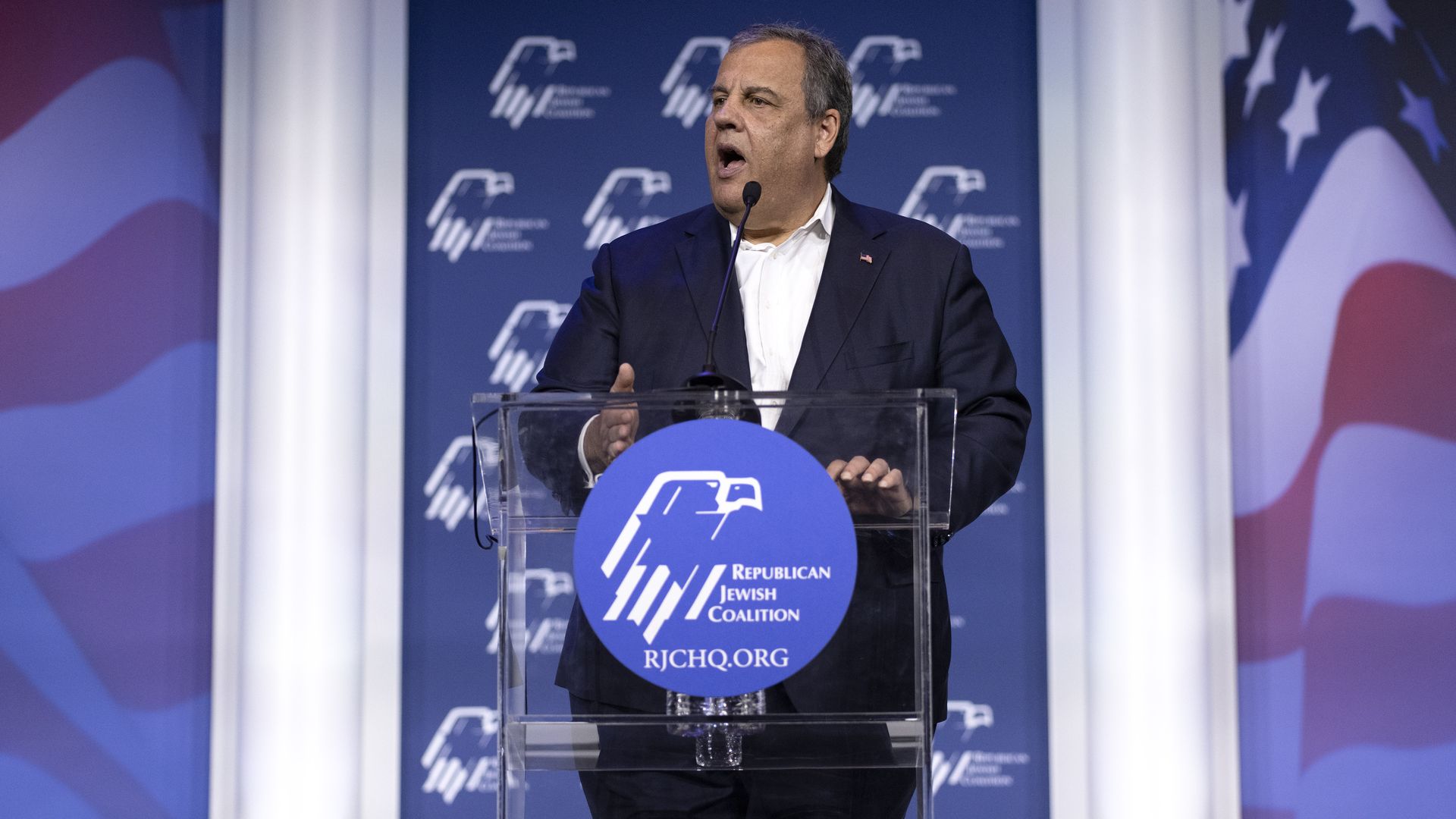 Chris Christie speaking