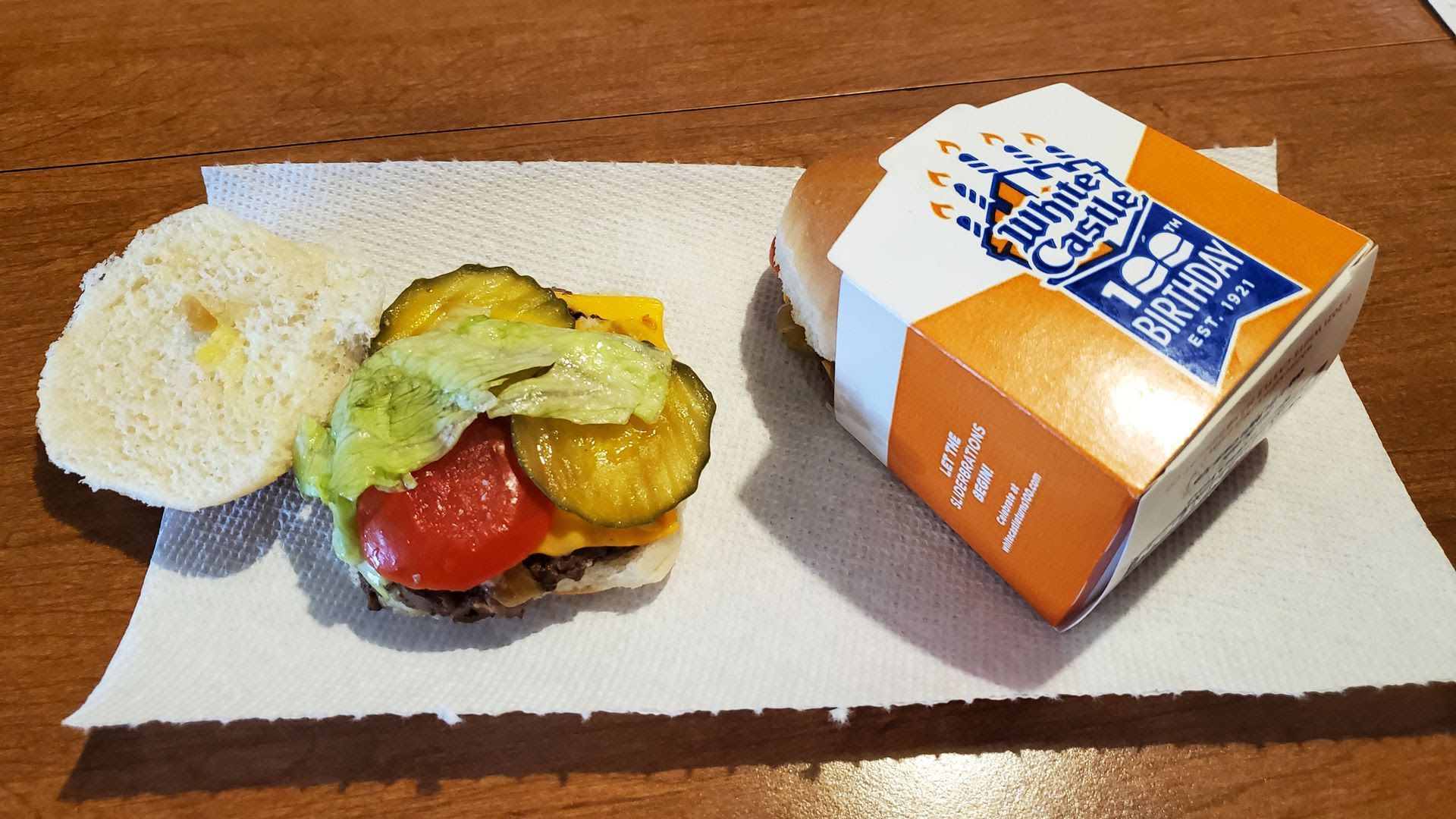 A look at the 1921 Sliders from White Castle. 