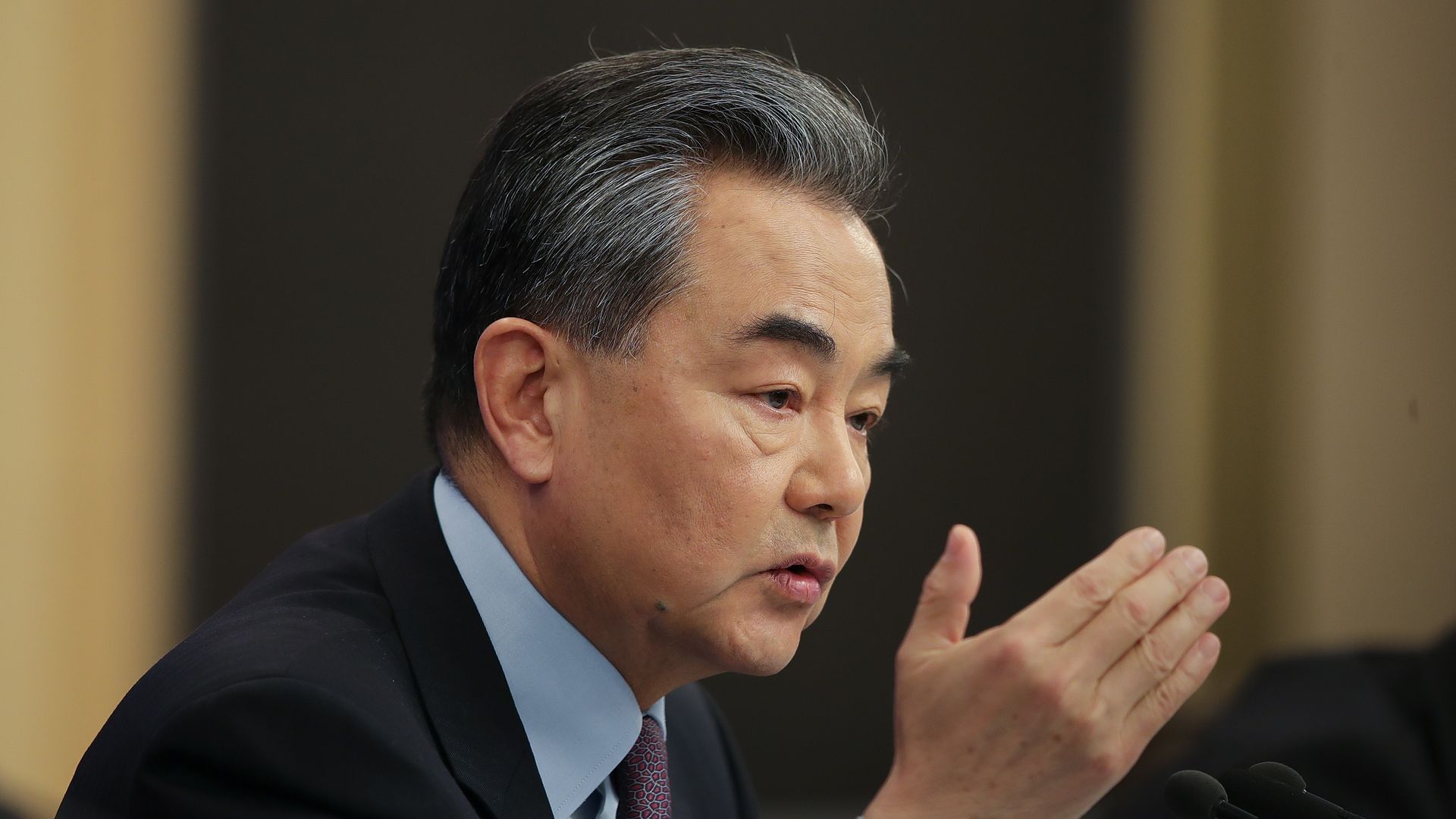 Chinese Finance Minister Wang Yi