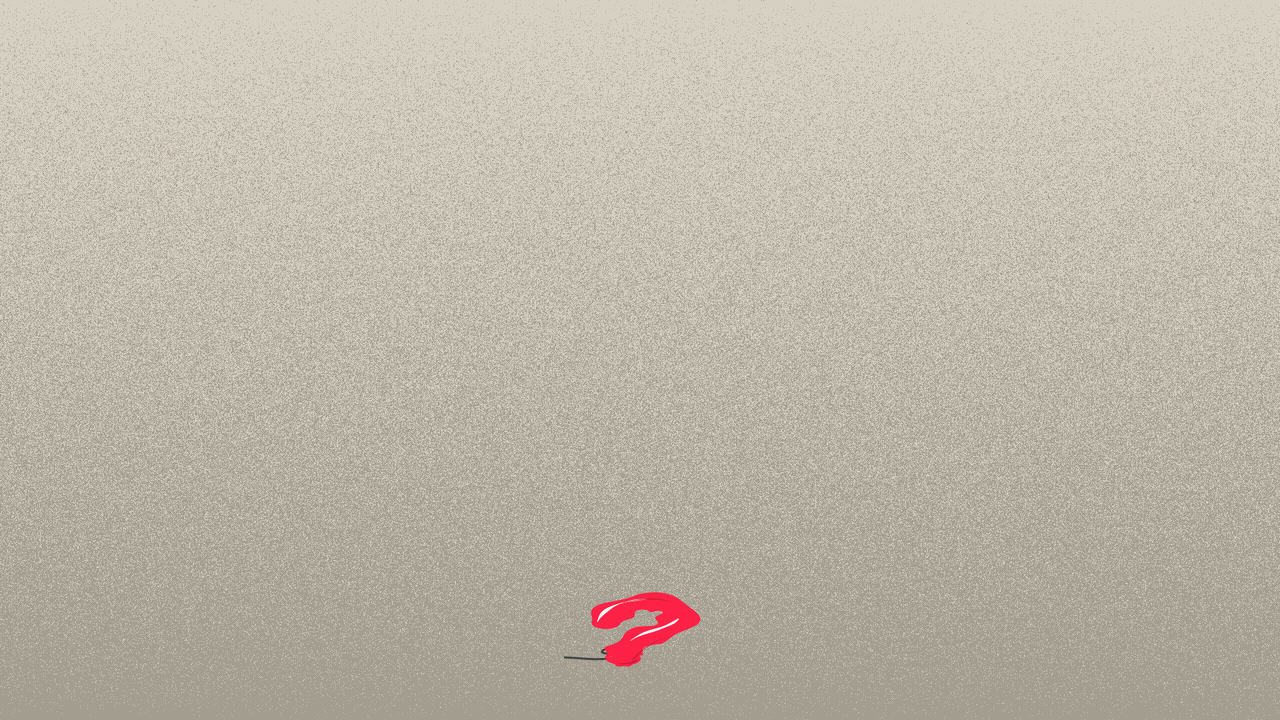 Illustration of a balloon in the shape of a question mark inflating. 