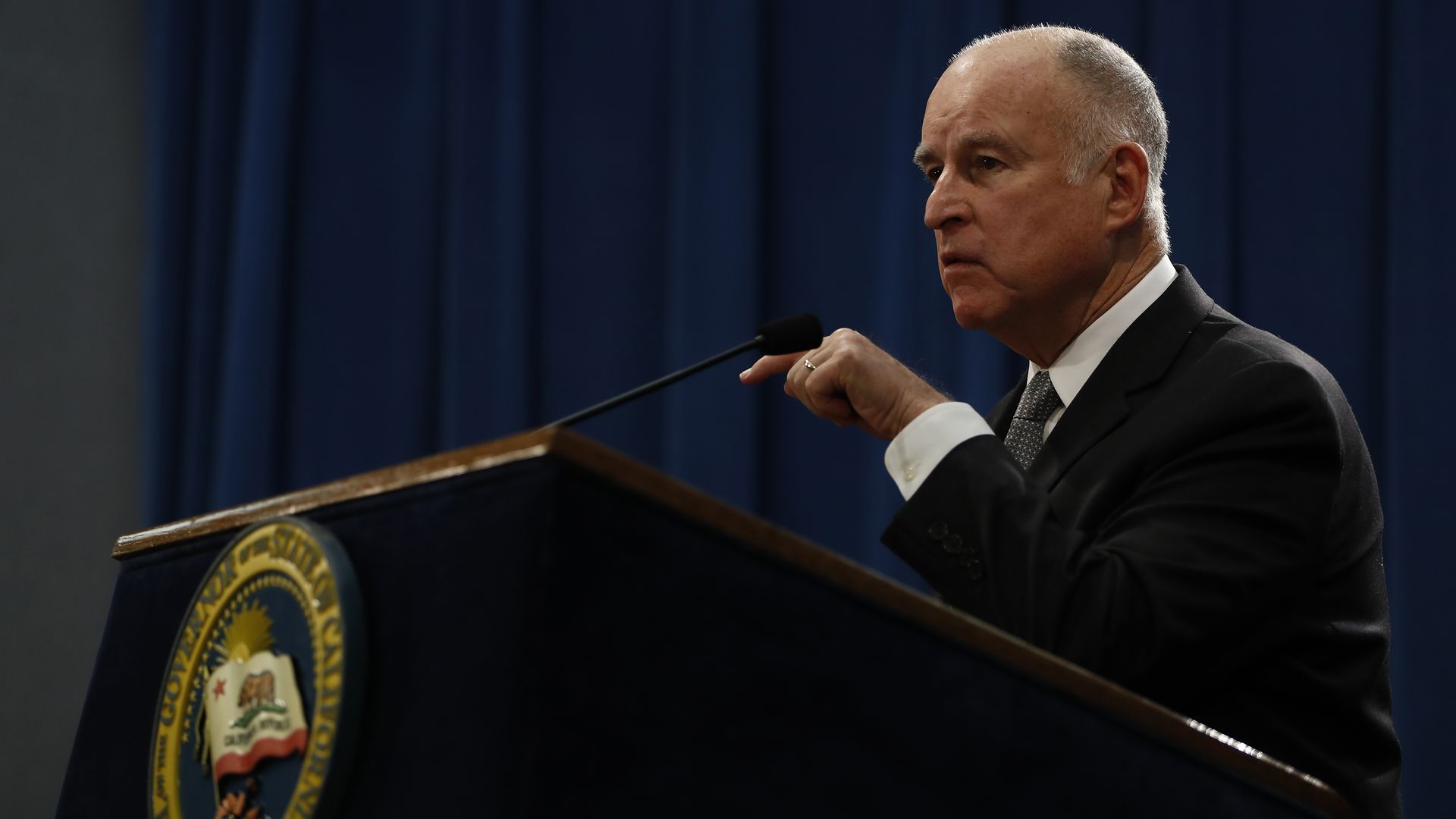 California Gov. Jerry Brown