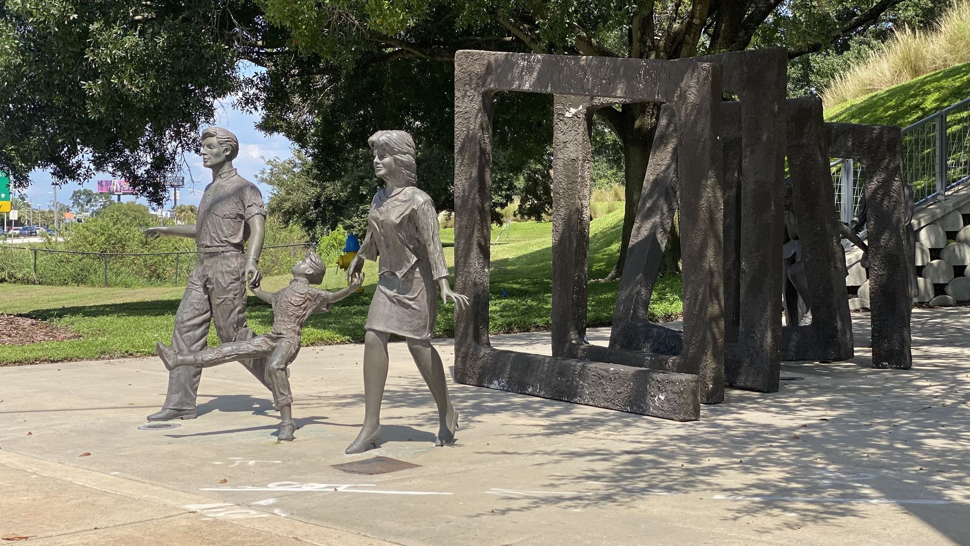 Cancer Survivor Plaza at Al Lopez Park.