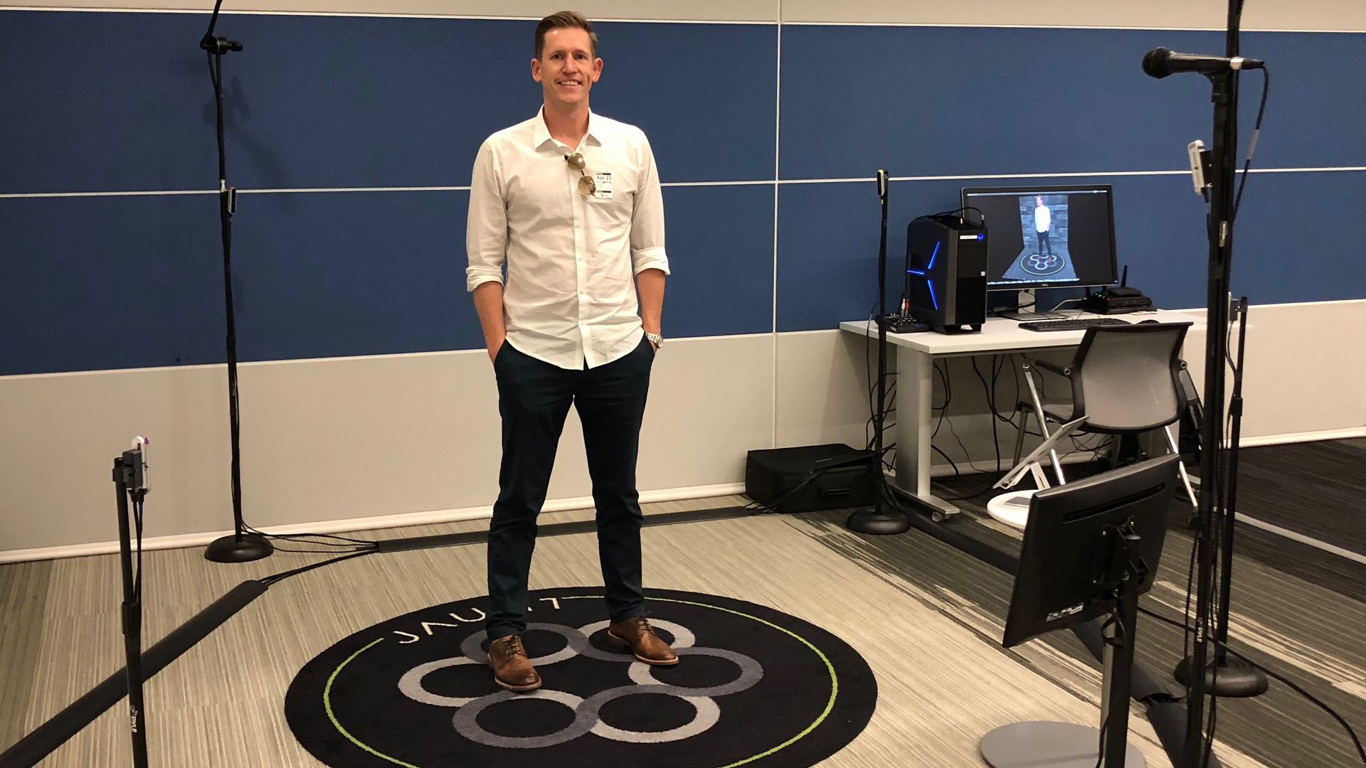 Jaunt's minimalist VR capture setup
