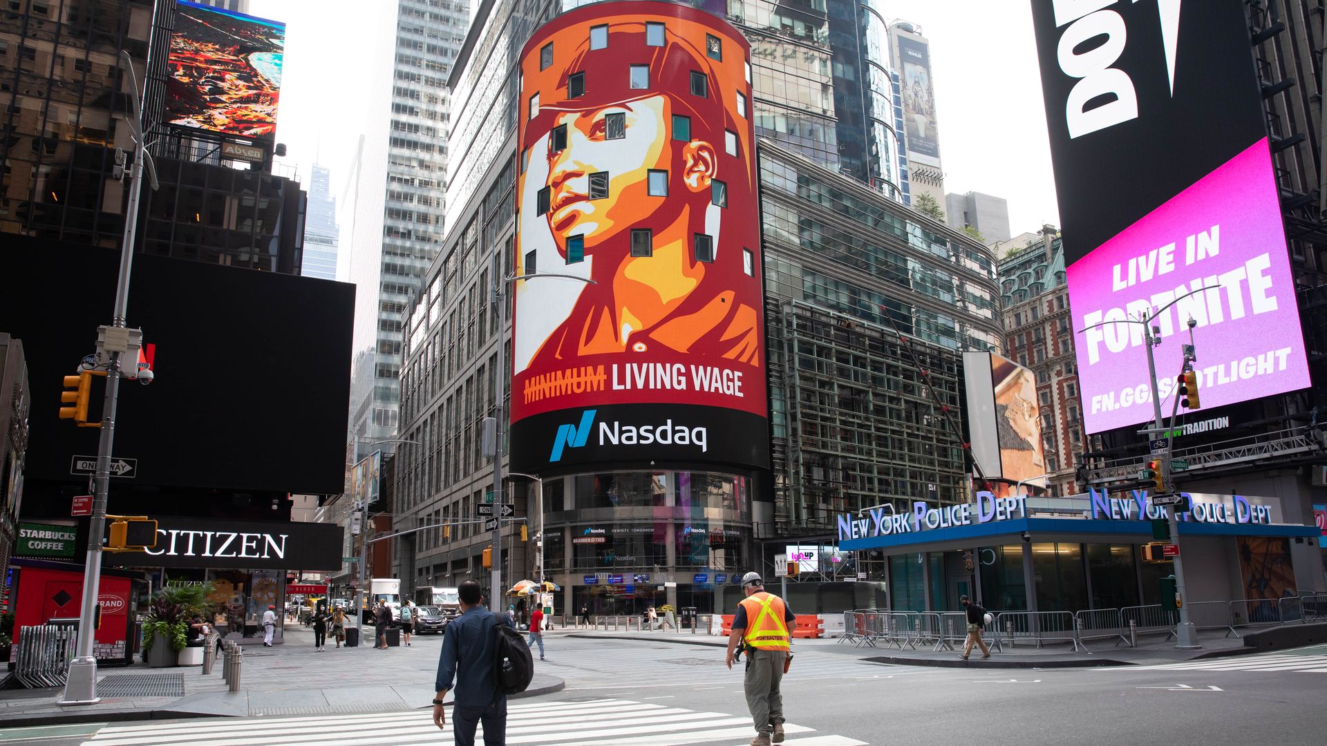Image of the Nasdaq exterior