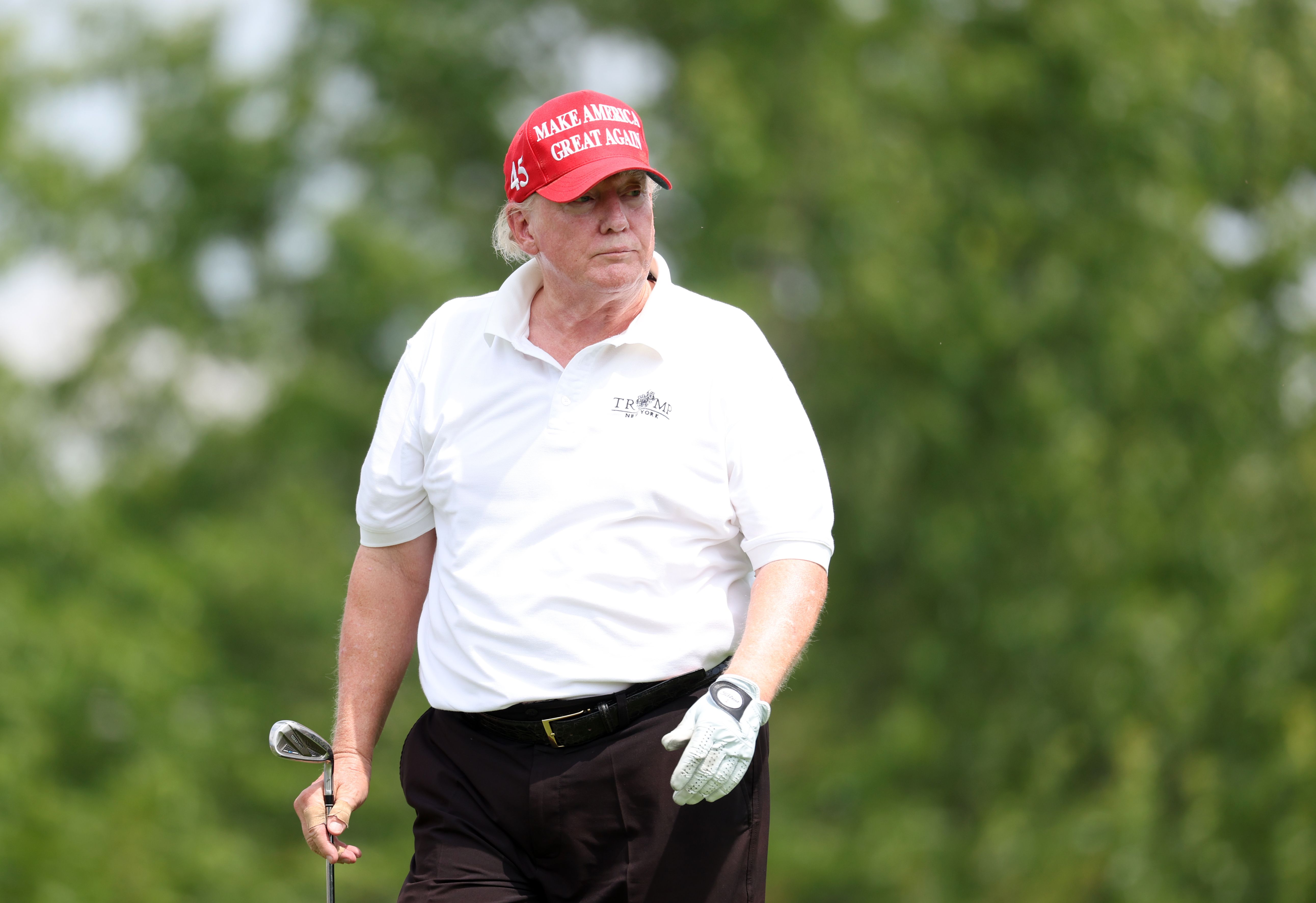 Trump defends hosting LIV Golf event: "Nobody has gotten to the bottom of  9/11"