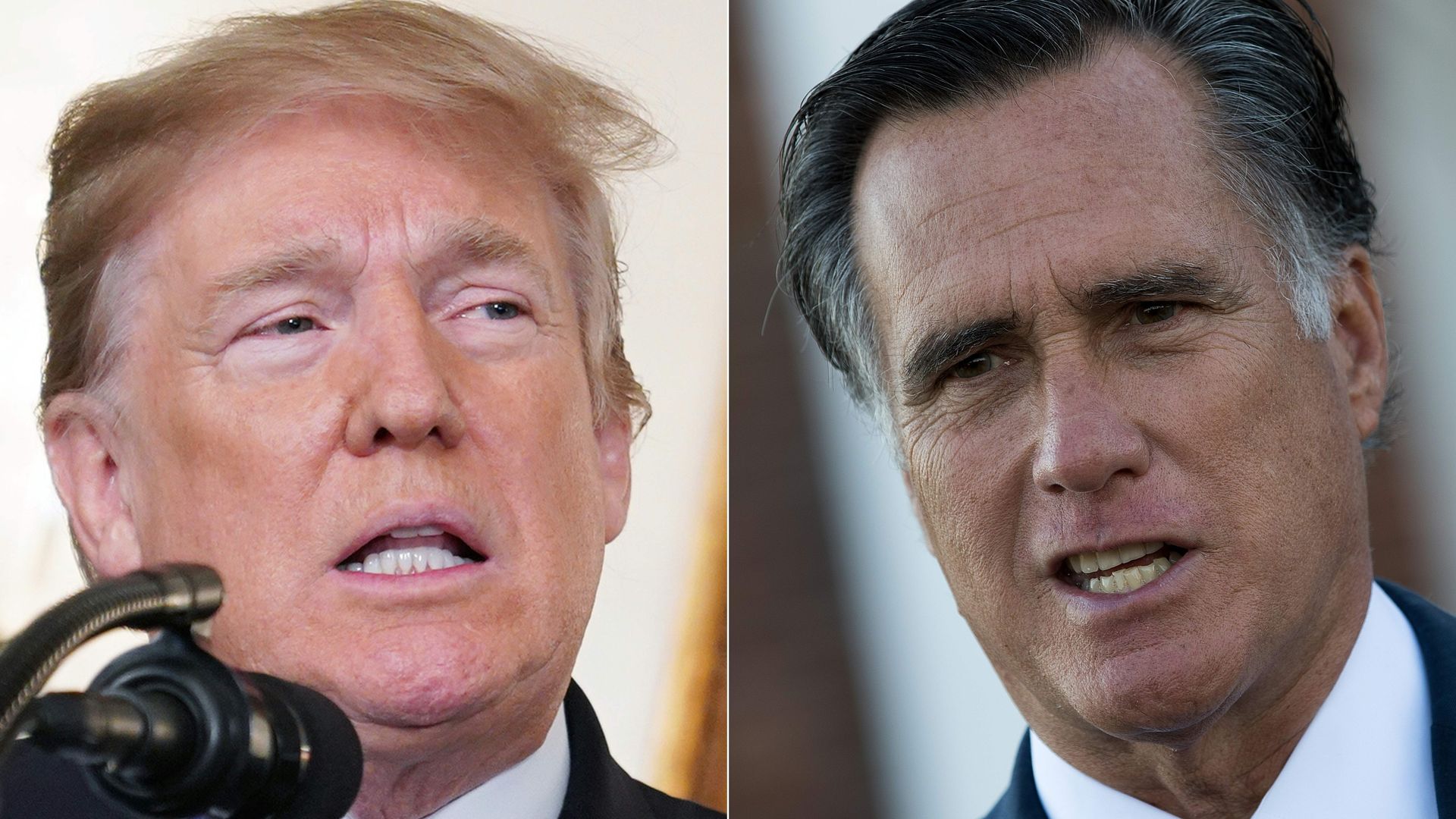 Trump and Romney