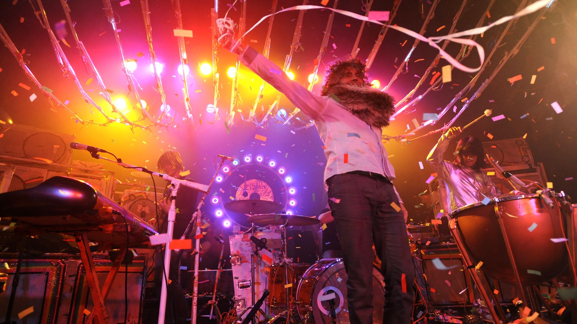 The Flaming Lips perform at Noise Pop in San Francisco.