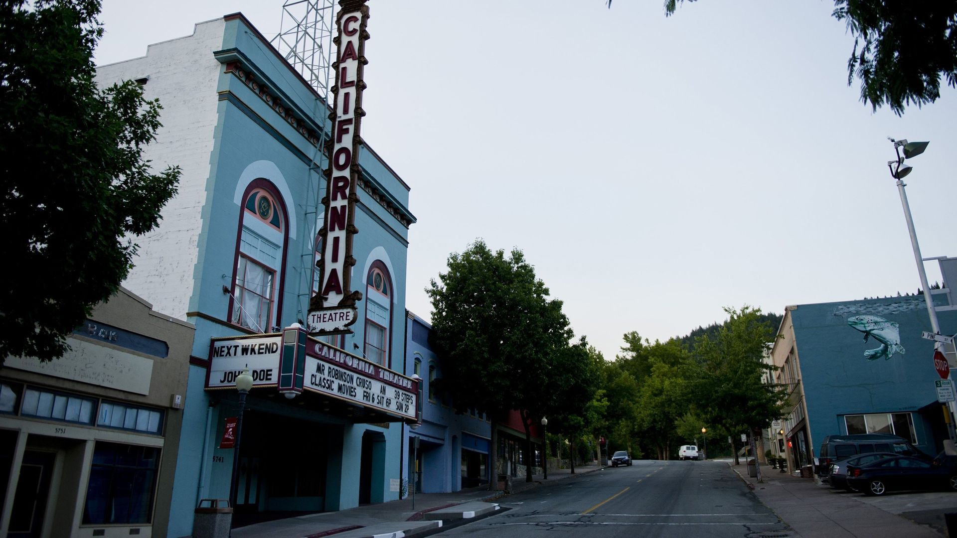 Photo of a movie theater 