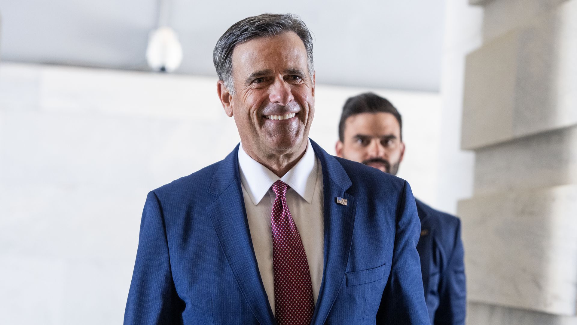 CIA Director John Ratcliffe is visiting Moscow for the first time since he assumed office.