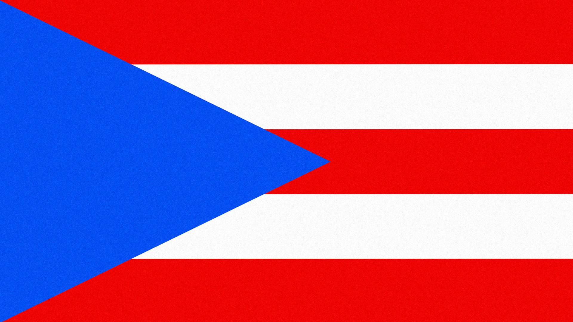 Illustration of the Puerto Rican flag with a wifi symbol struggling to connect to the internet