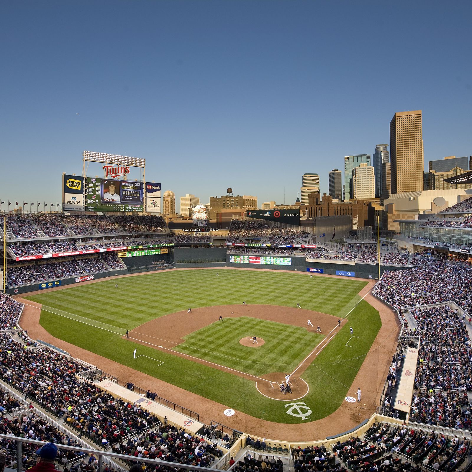 Target Field debuts new concessions, lower prices for Twins season - Axios  Twin Cities