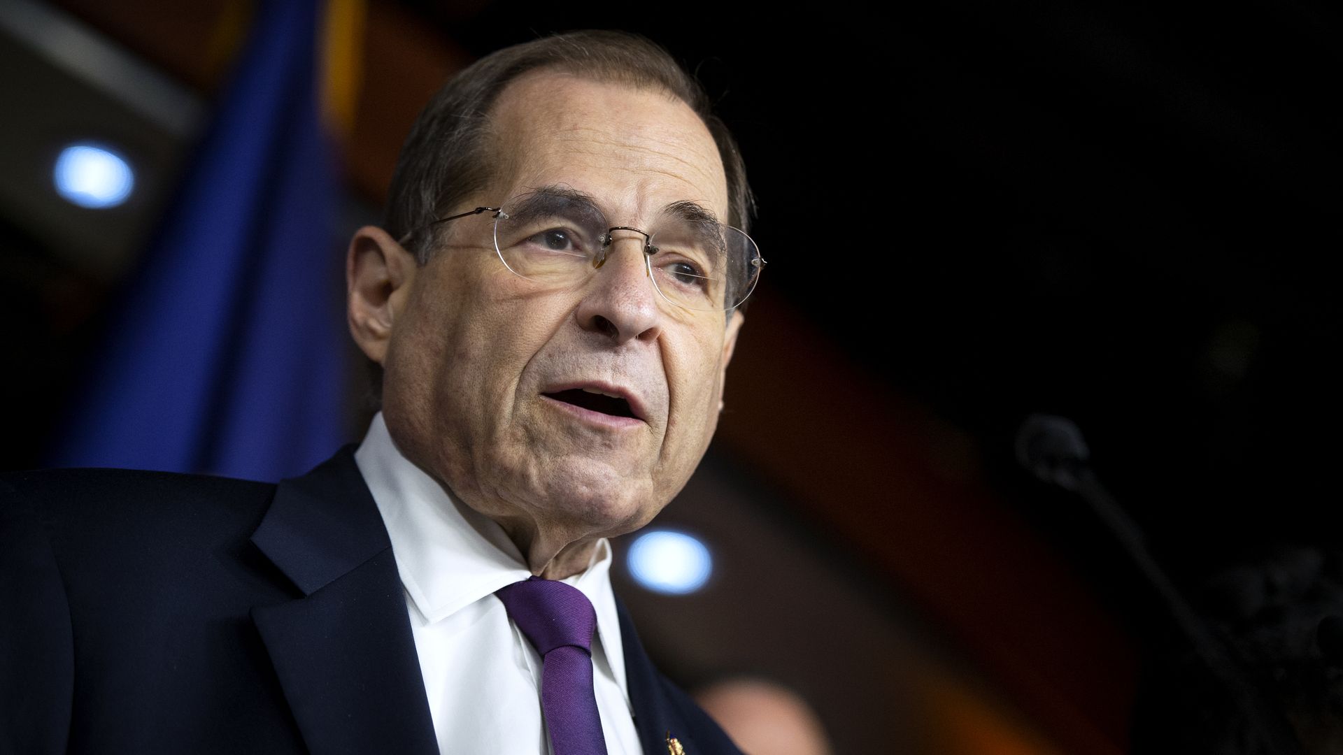House Judiciary Committee Chairman Jerrold Nadler speaks to reporters on July 26, 2019.
