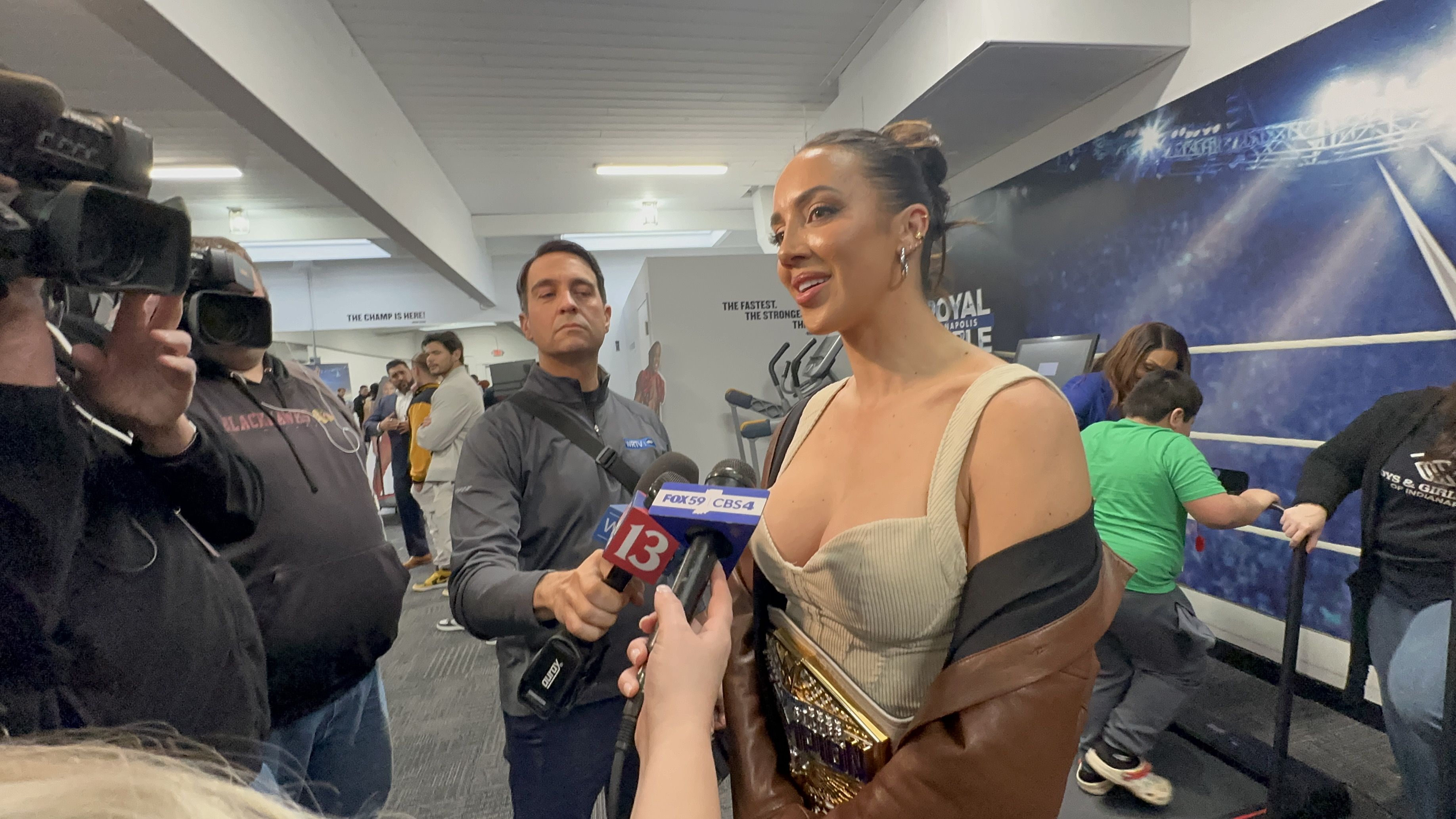 WWE Royal Rumble weekend in Indy