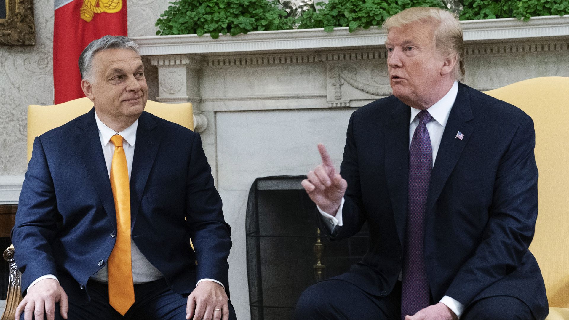 Viktor Orban and Donald Trump