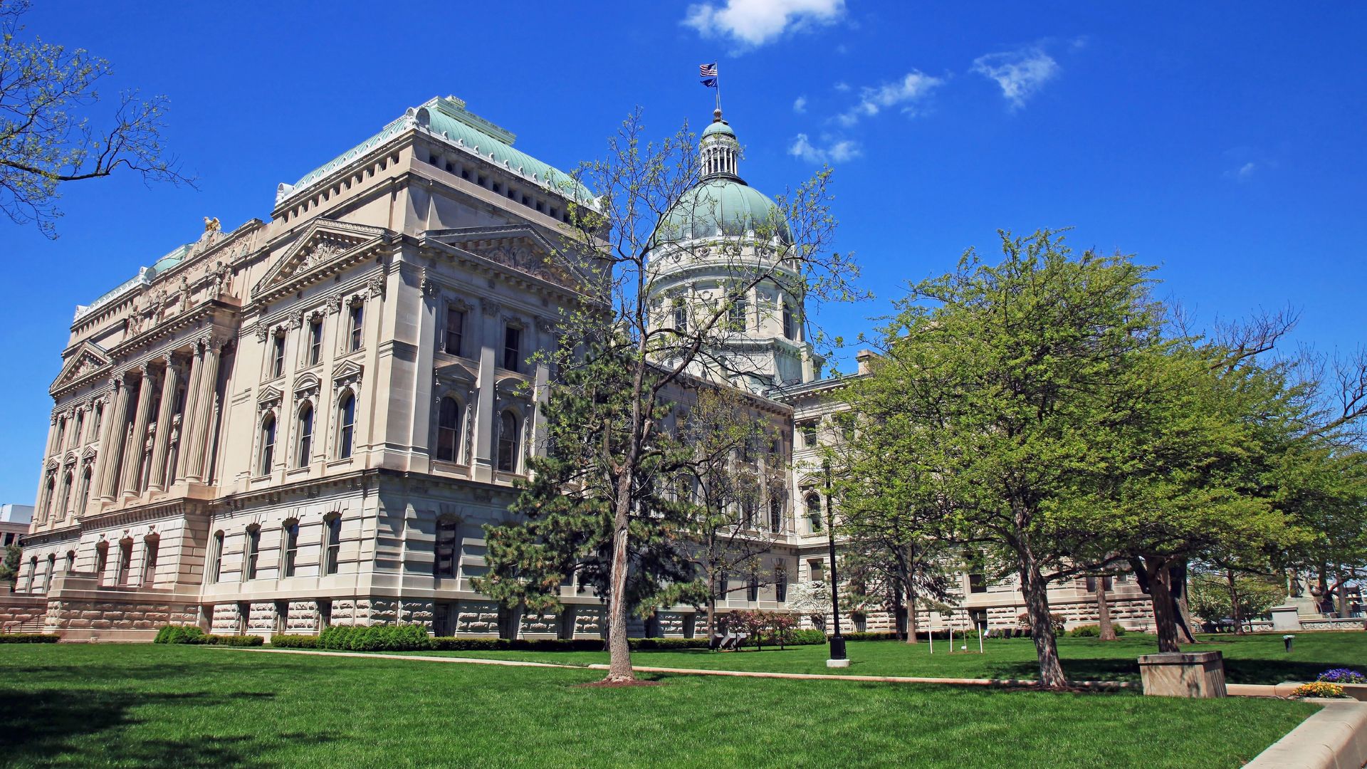 The Indiana Statehouse