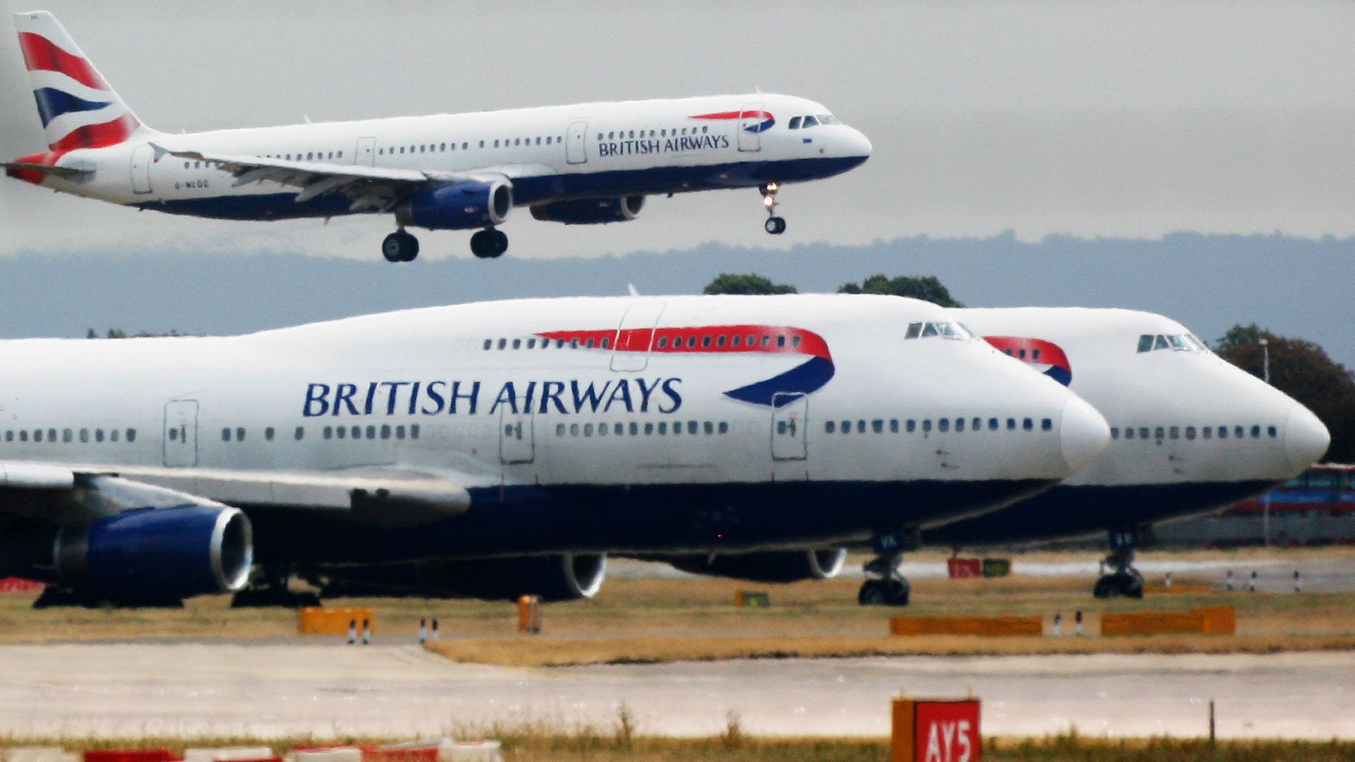 British Airways planes