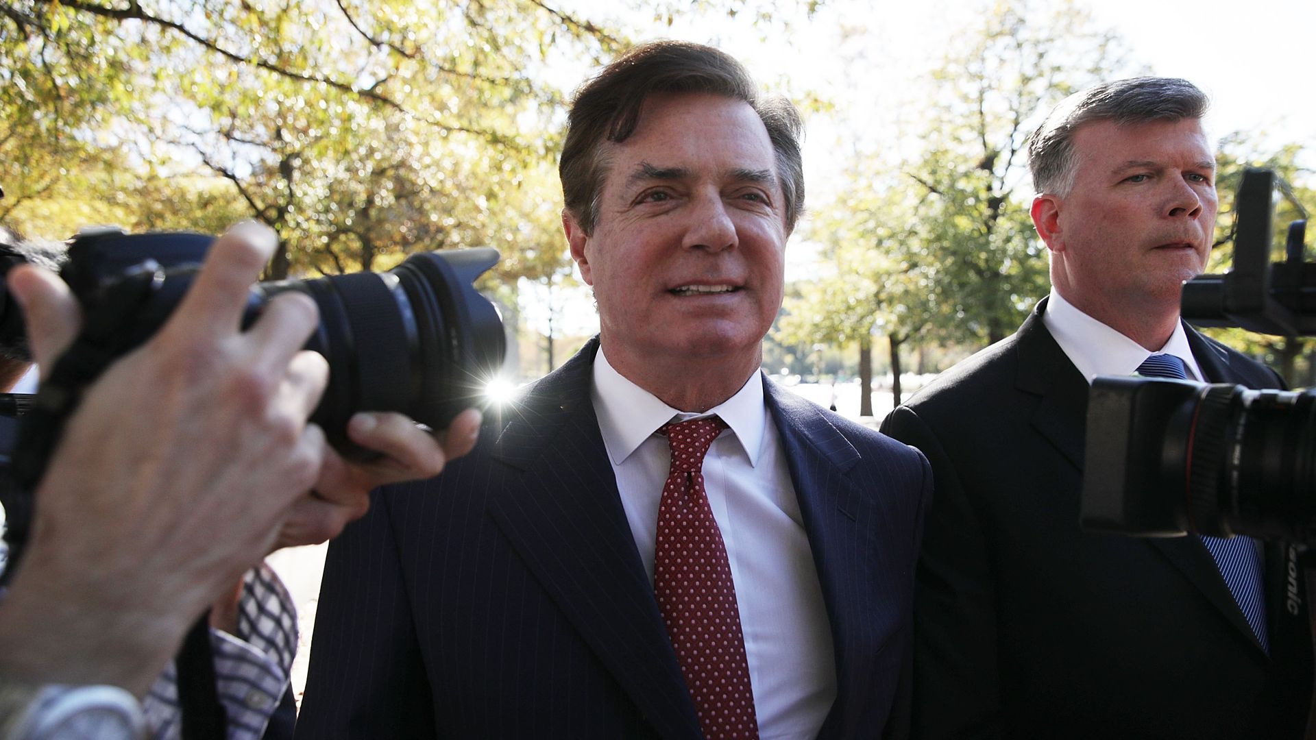 Former Trump campaign chairman Paul Manafort.