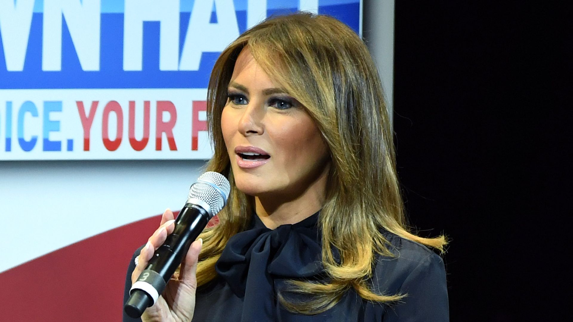 Melania Trump's Be Best tour is a child-focused initiative.