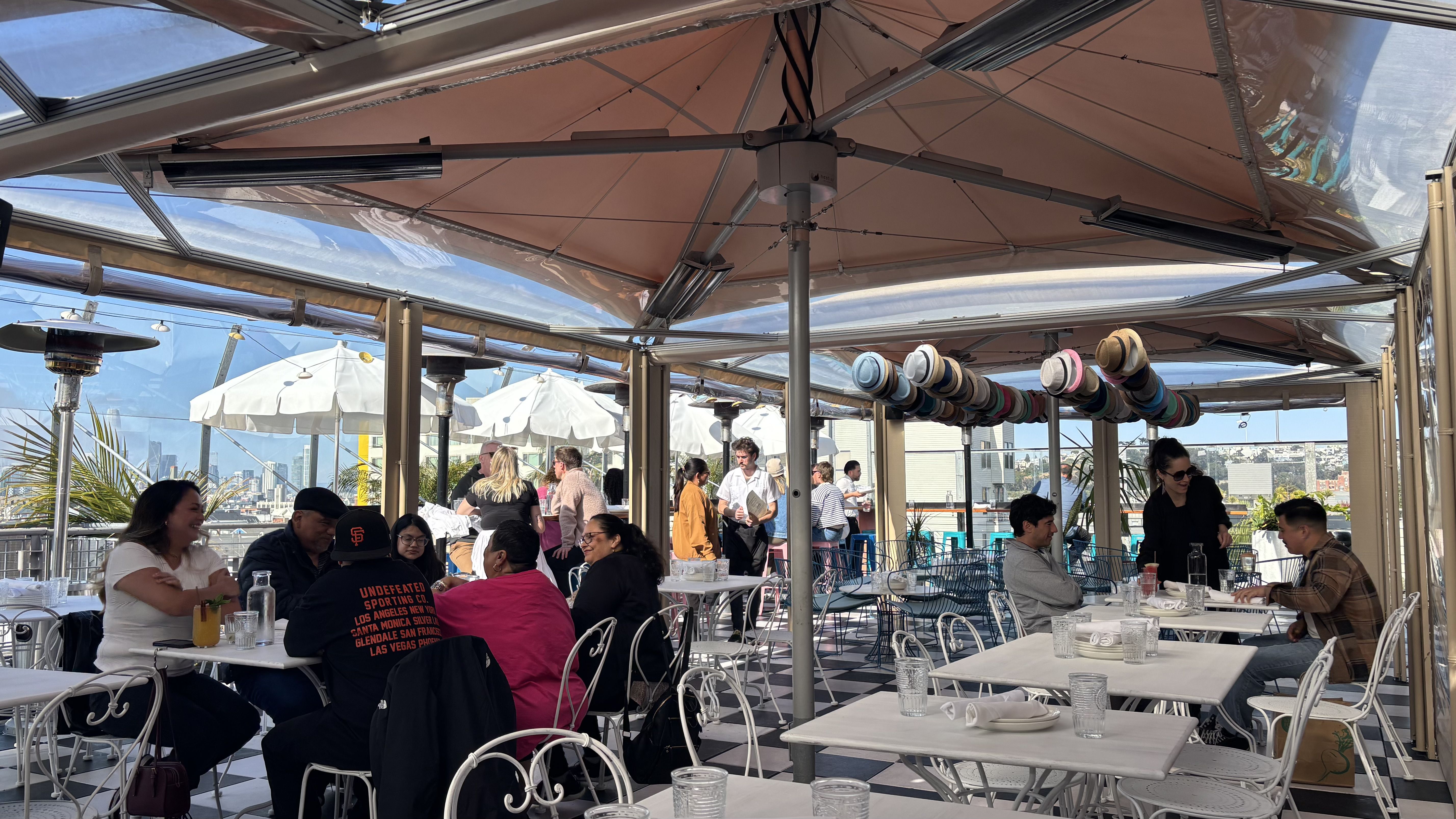 The patio at Cubita.