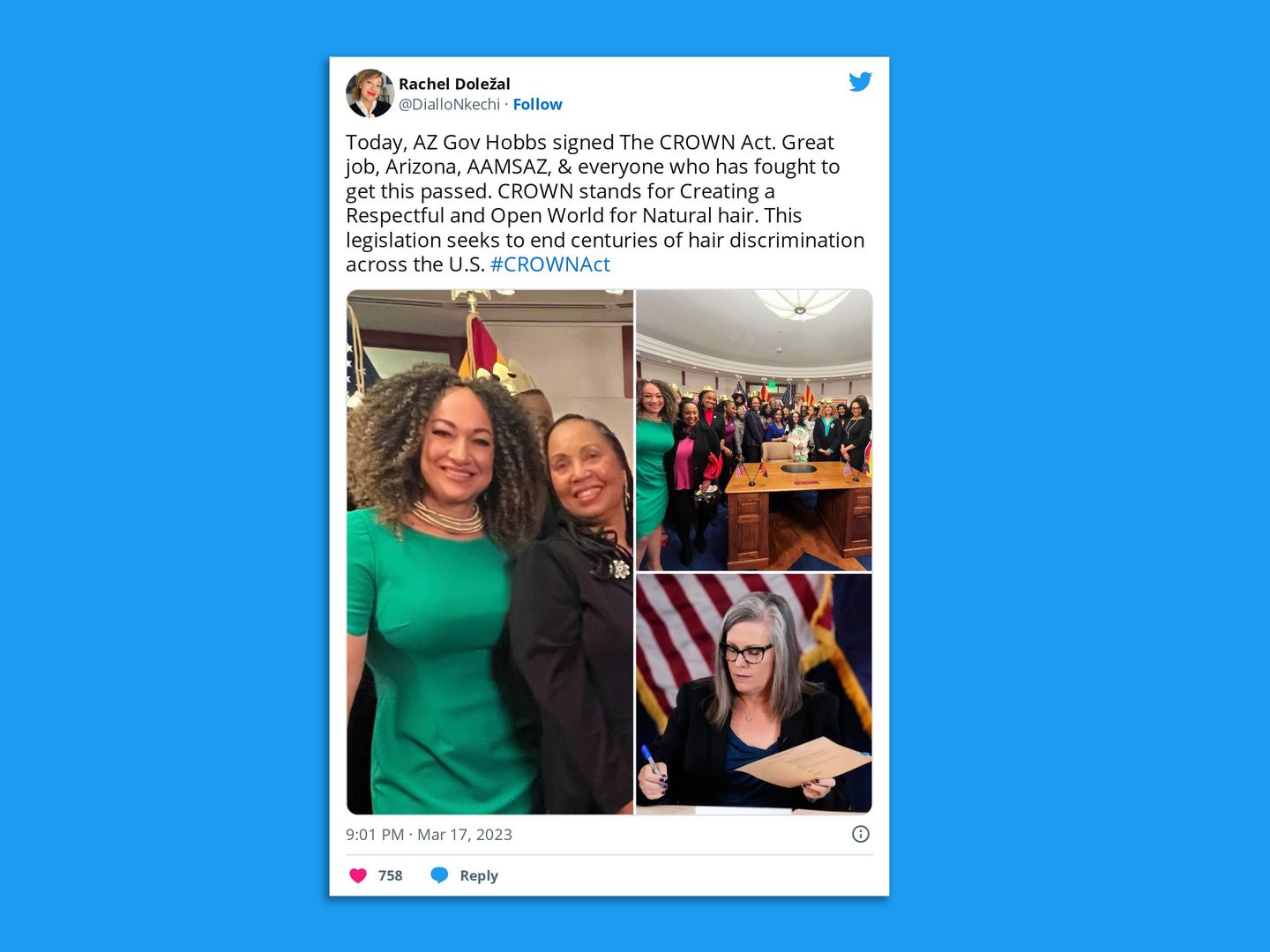 Ousted NAACP leader Rachel Dolezal attended AZ hair discrimination event -  Axios Phoenix