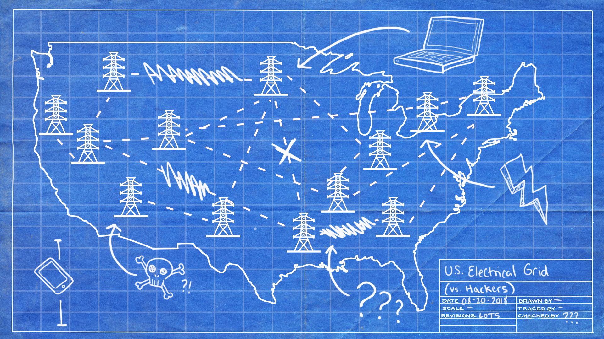 Illustration of power grids