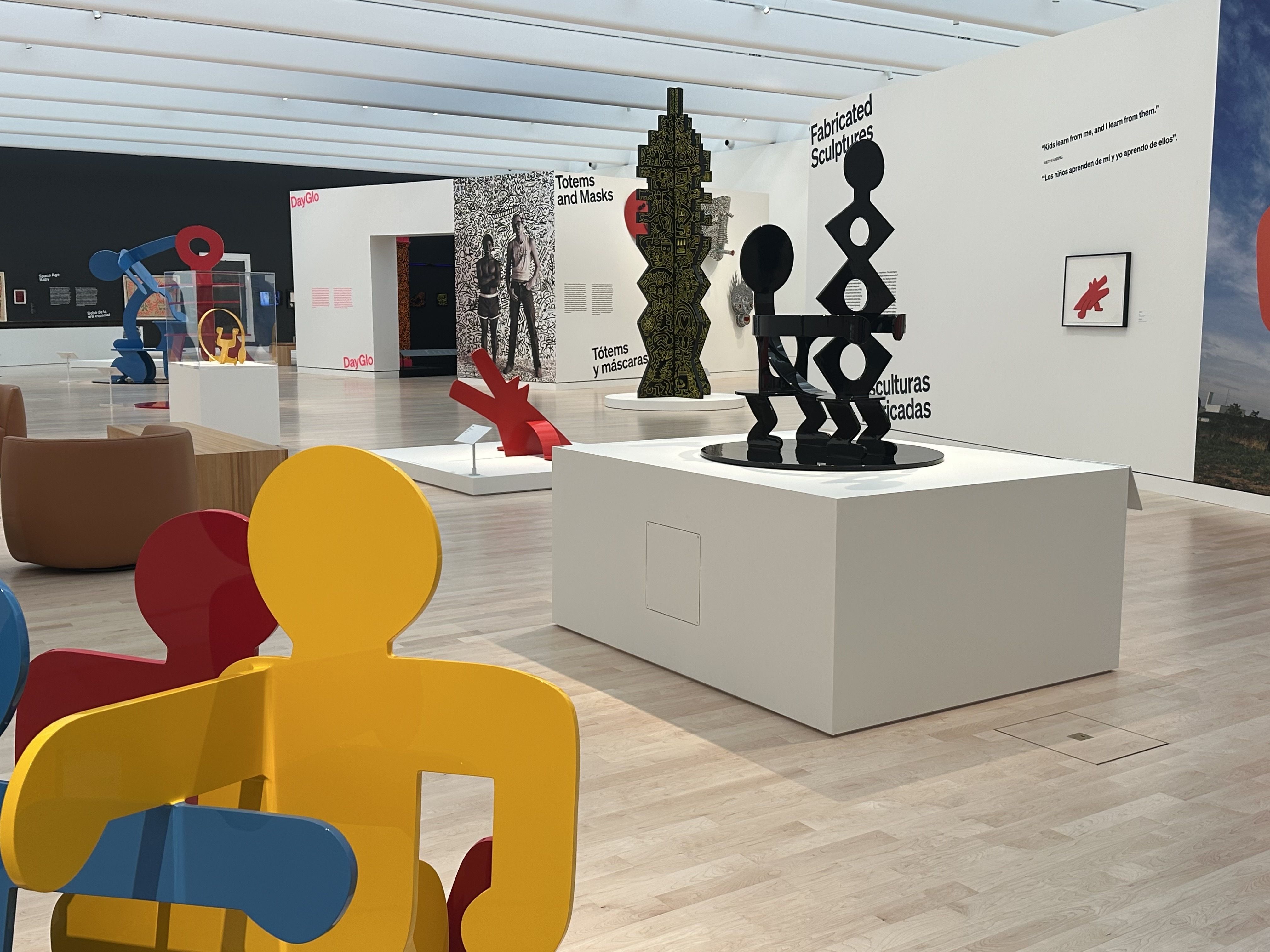 photo of art exhibit